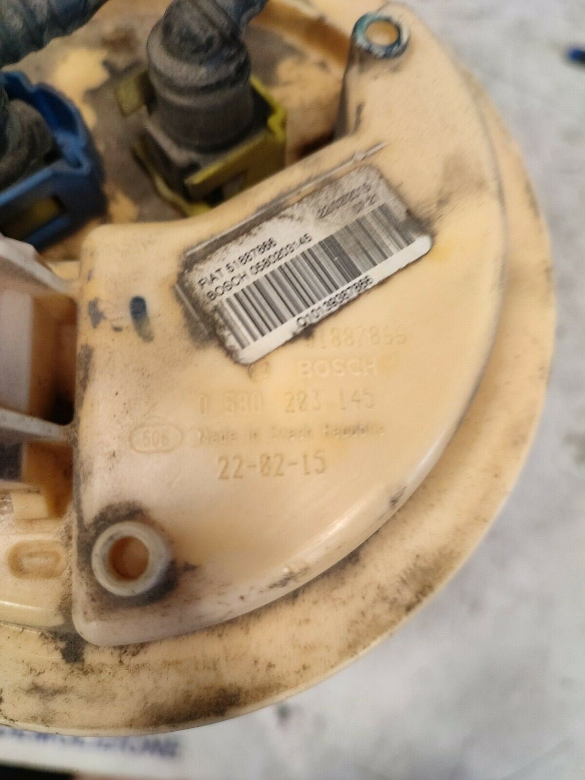 CESTELLA POMPA CARBURANTE FIAT 500L 1° Serie 2012 51887866 - F&P CRASH SRLS - Ricambi Usati