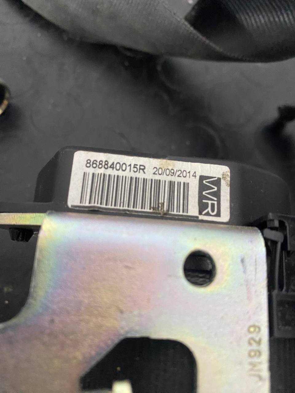 Cintura di sicurezza anteriore destra con pretensionatore Renault Scenic III (2012) cod: 868840015r - F&P CRASH SRLS - Ricambi Usati