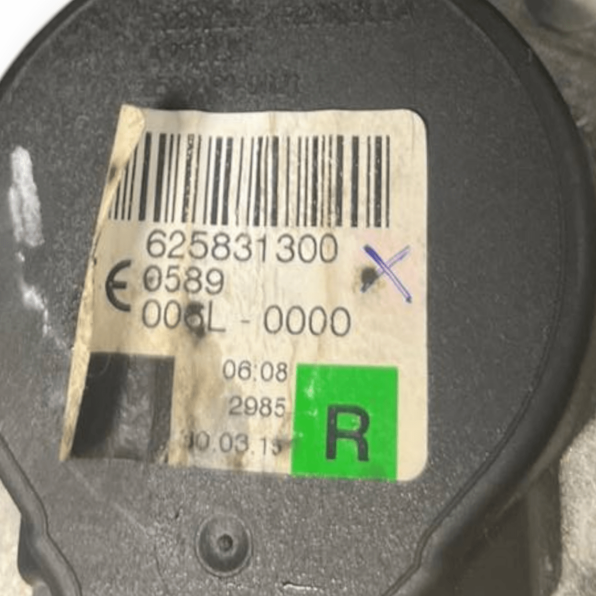 Cintura di Sicurezza anteriore destra (dx) Mini Cooper F56 (2014 al 2022) cod: 625831300 - F&P CRASH SRLS - Ricambi Usati