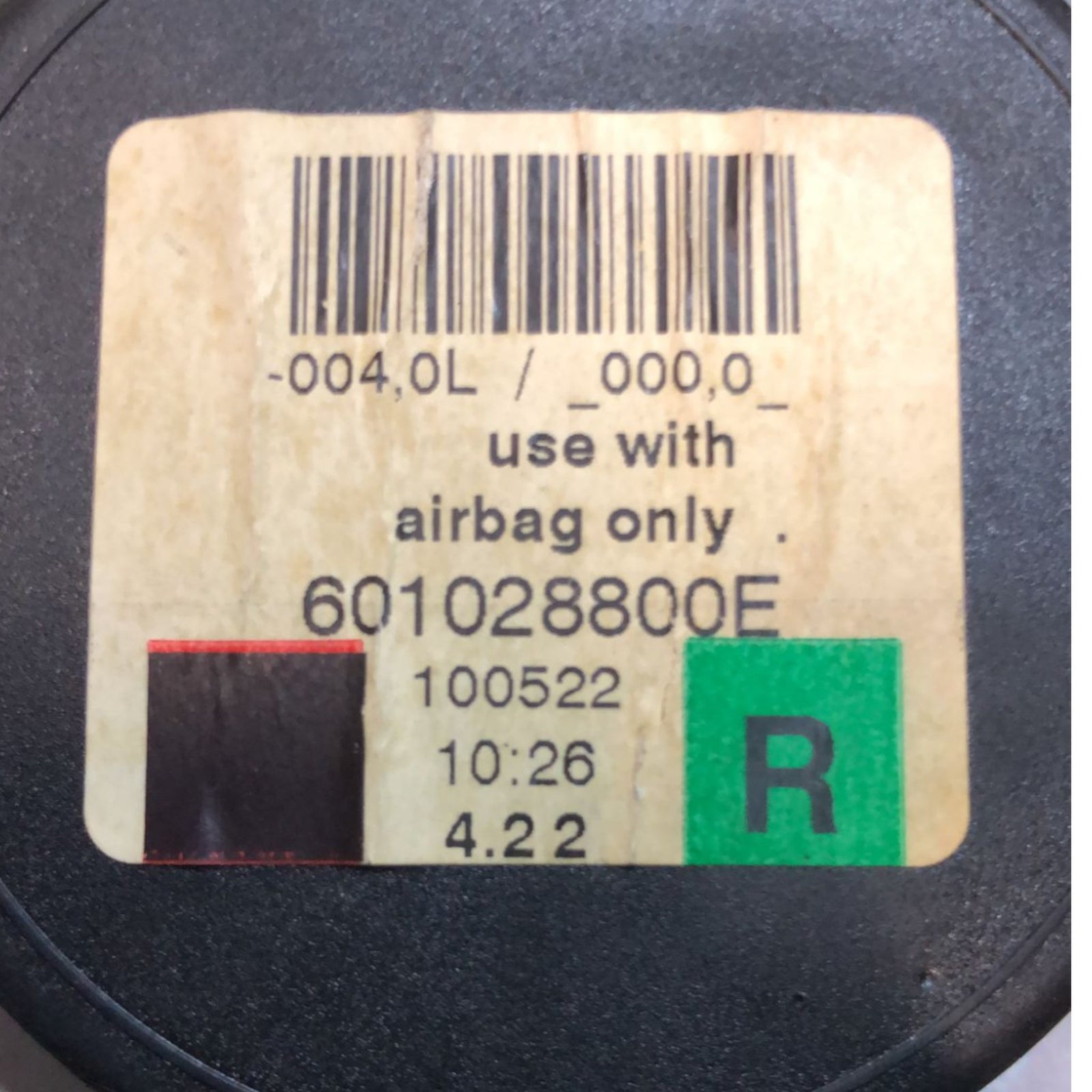 Cintura Di Sicurezza Anteriore Destra Dx Mini Cooper One (R56) (2007 > 2016) cod:601030000E - F&P CRASH SRLS - Ricambi Usati