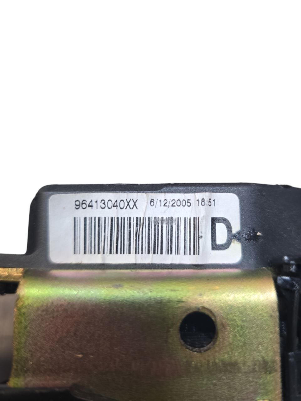 Cintura Di Sicurezza Anteriore Destra Peugeot 307 CC ( 2004 - 2009 ) Cod : 96413040XX - F&P CRASH SRLS - Ricambi Usati