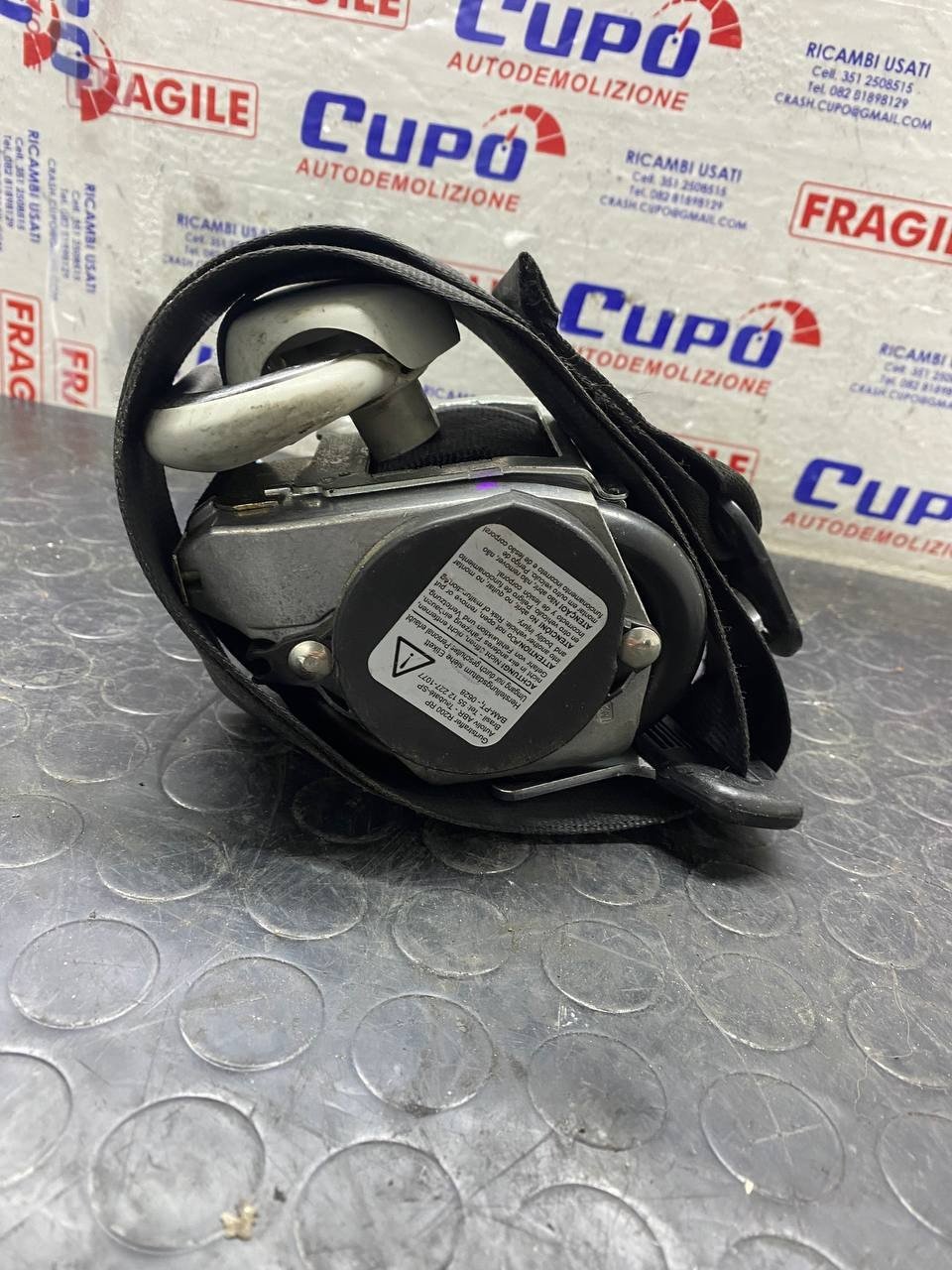 Cintura di sicurezza anteriore destra Volkswagen Fox (2006) cod: 546075600B - F&P CRASH SRLS - Ricambi Usati