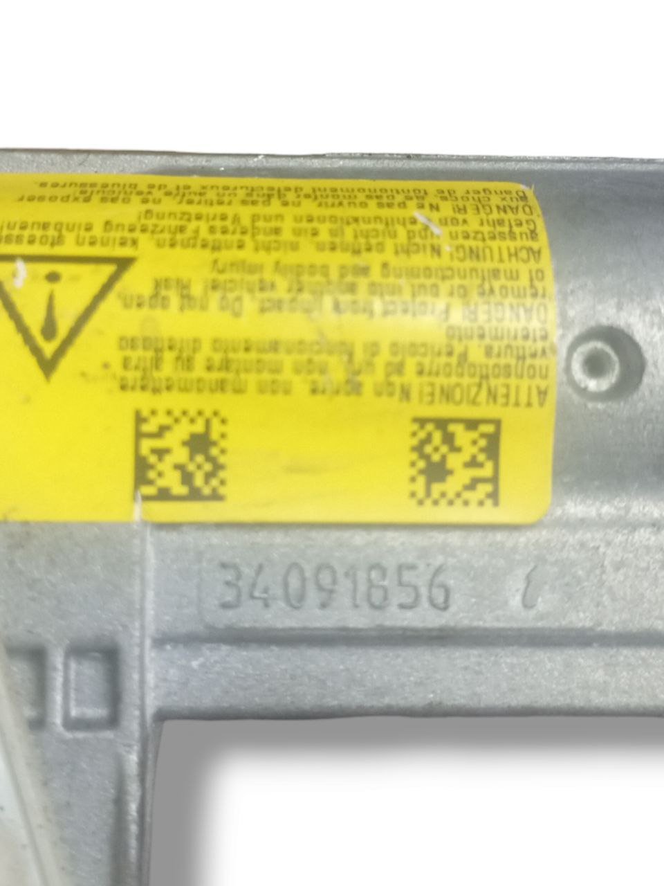 Cintura di Sicurezza anteriore destro (dx) Fiat 500L (2018) cod: 34091856 - F&P CRASH SRLS - Ricambi Usati