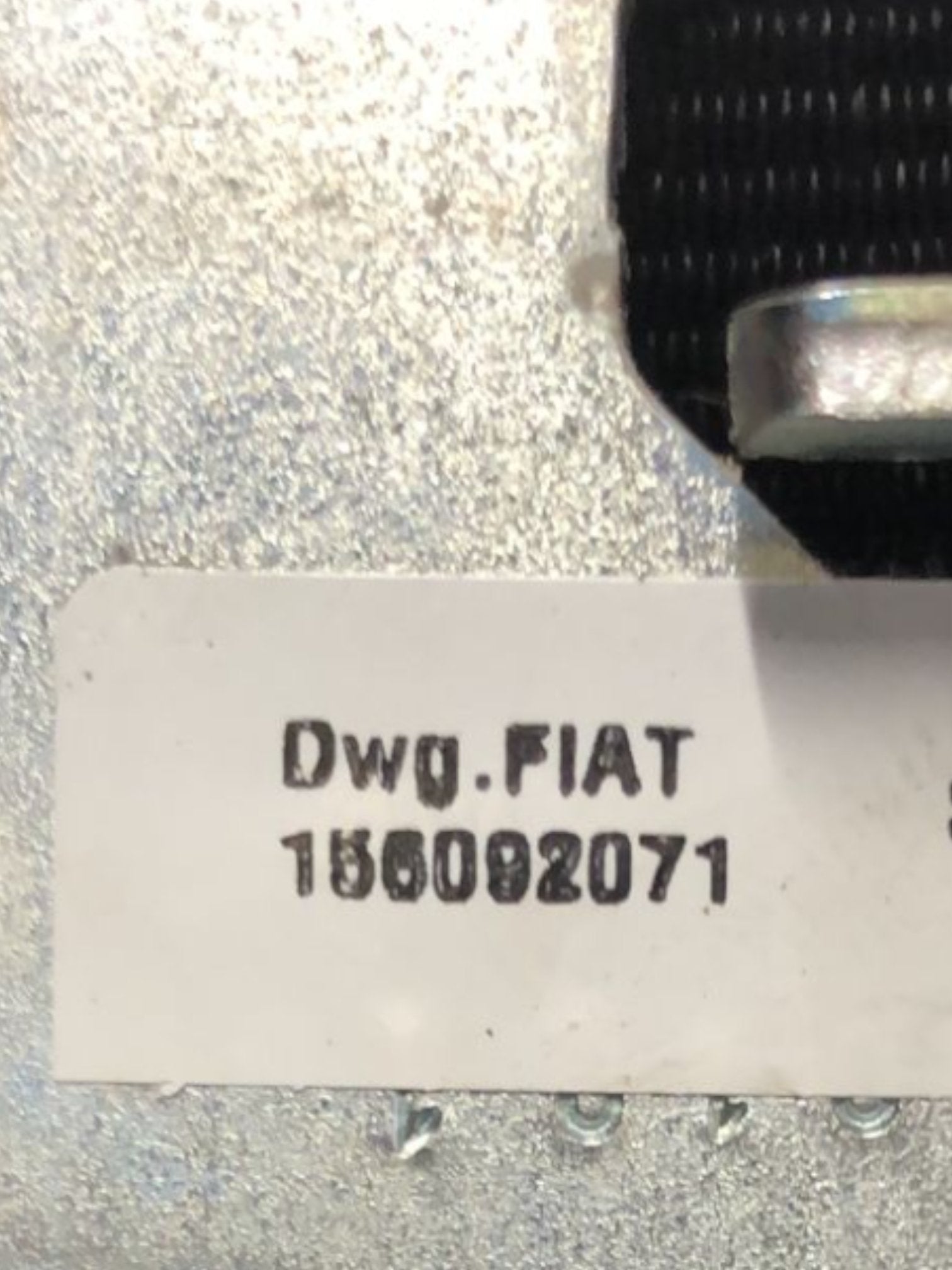 Cintura Di Sicurezza Anteriore Sinistra Alfa Romeo Mito (2008 > 2018) cod:156092071 - F&P CRASH SRLS - Ricambi Usati