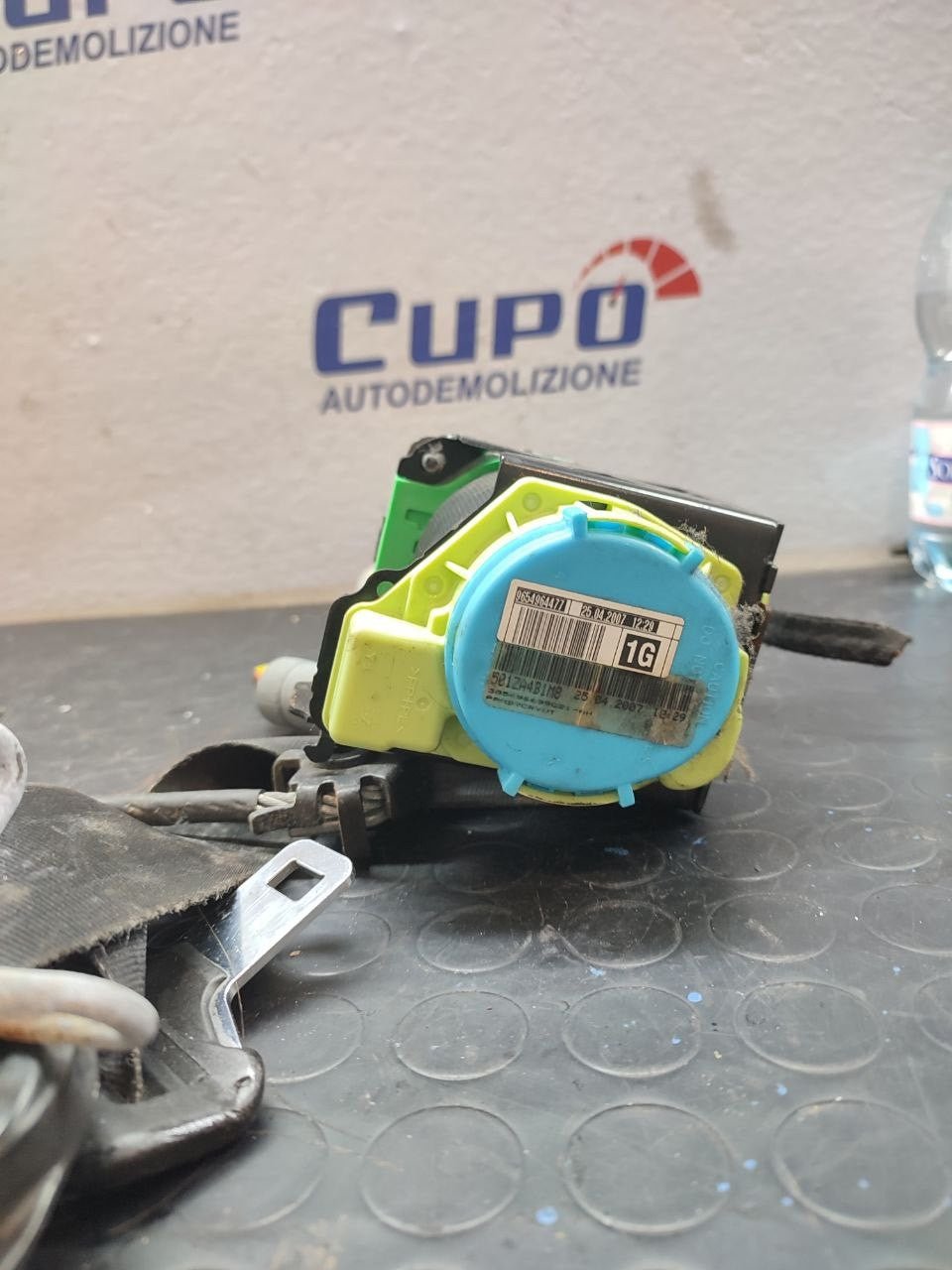 Cintura di sicurezza Anteriore sinistra CITROEN C4 PICASSO 1.6 HDi cod: 9654964477 - F&P CRASH SRLS - Ricambi Usati