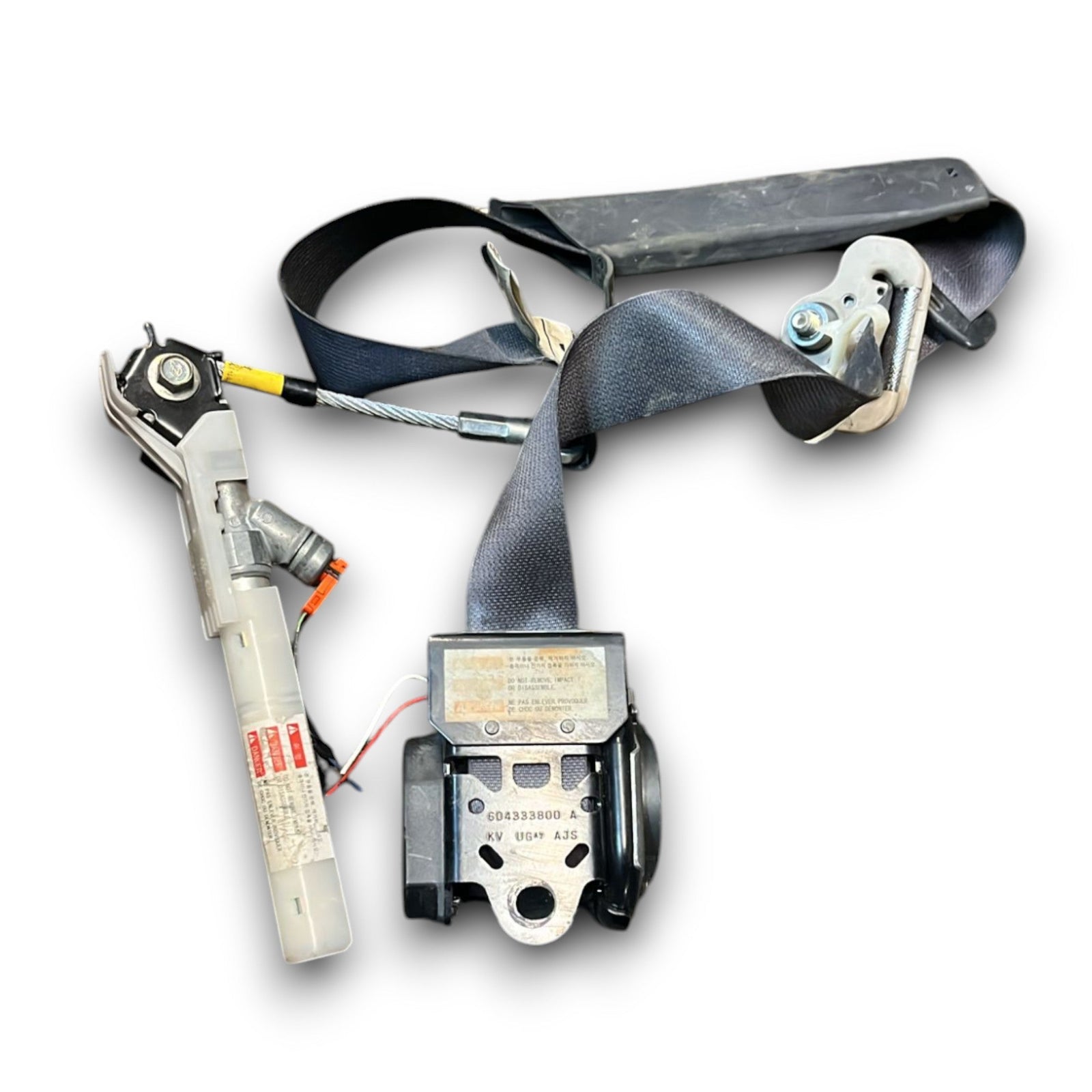 Cintura Di Sicurezza Anteriore Sinistra Renault Koleos cod:604333800 (2007 >2016) - F&P CRASH SRLS - Ricambi Usati