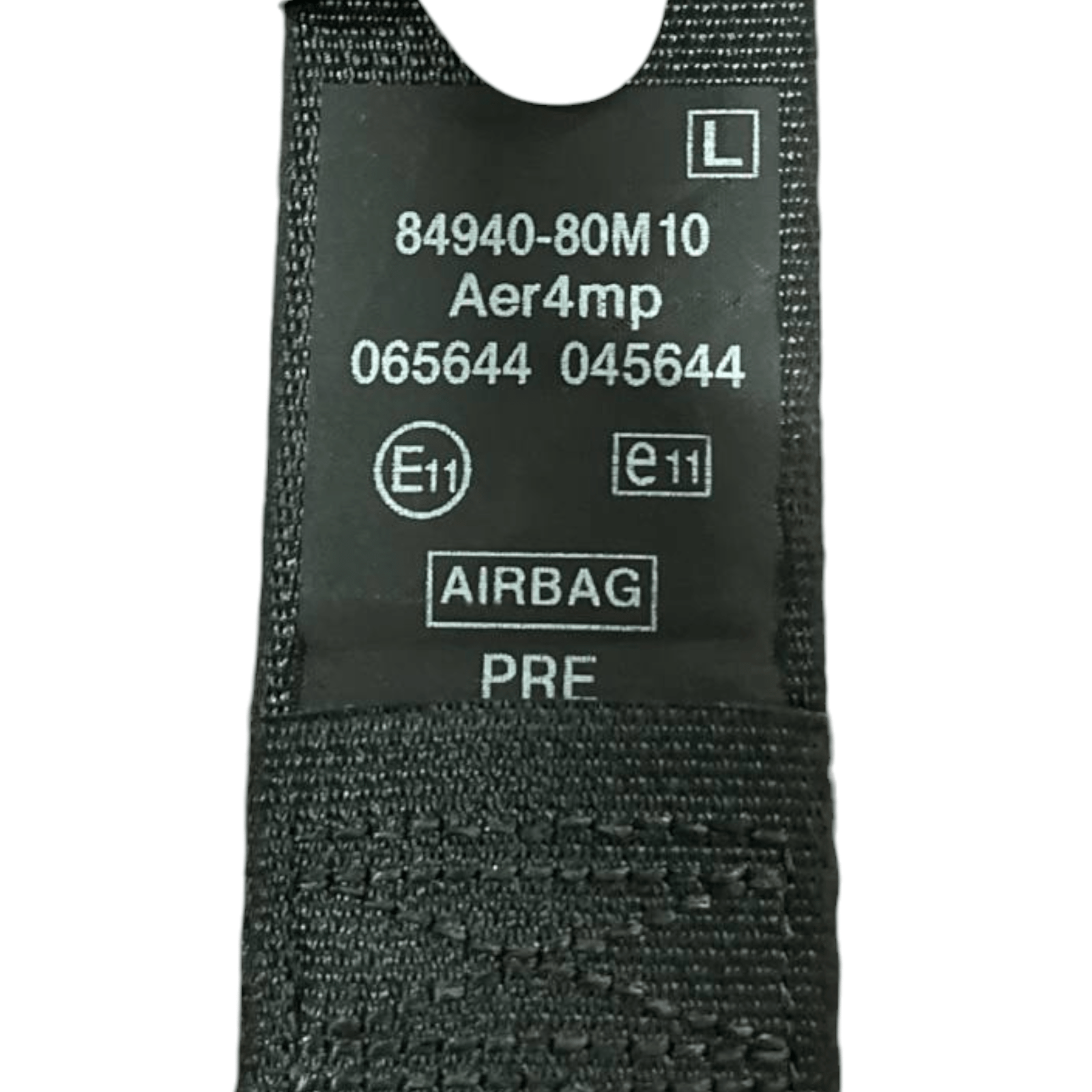 Cintura di sicurezza anteriore sinistra Suzuki Splash (2008 - 2015) cod.84940 - 80M10 - F&P CRASH SRLS - Ricambi Usati