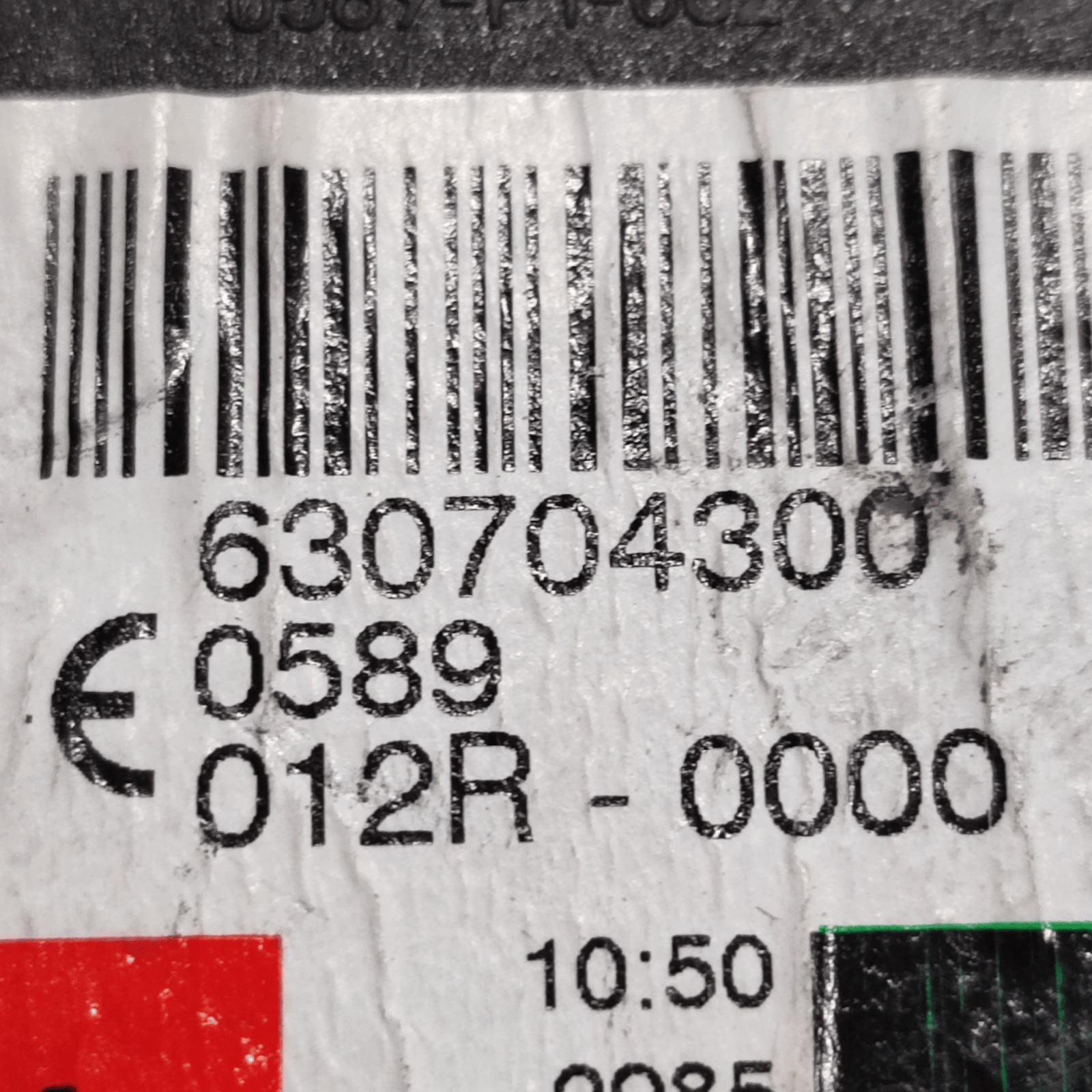 Cintura Di Sicurezza Anteriore Sinistro Jaguar XF X260 COD: 630704300 (2015 - 2024) - F&P CRASH SRLS - Ricambi Usati