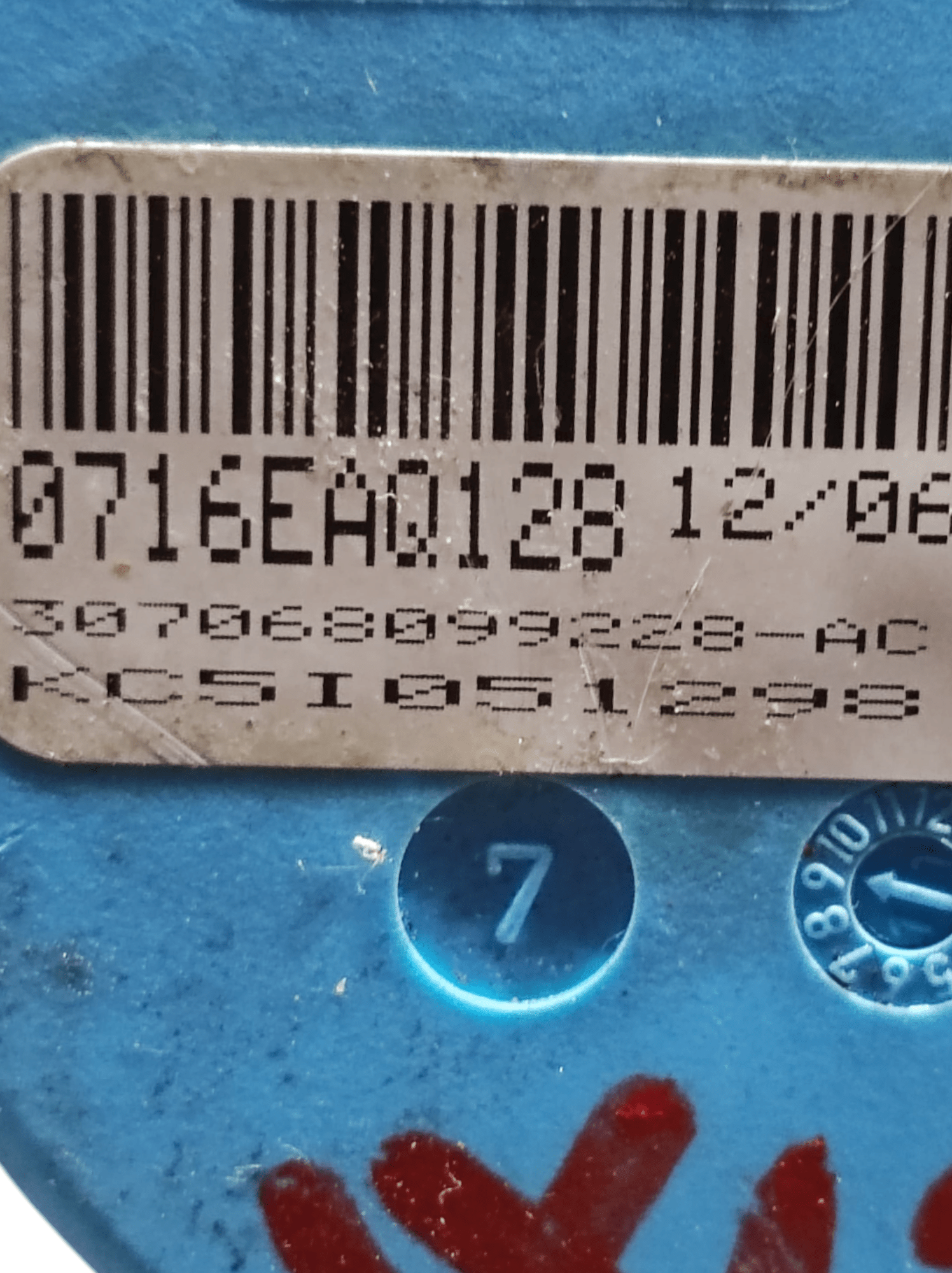 Cintura Di Sicurezza Anteriore Sinistro Mercedes Classe B W246 COD: 307068199228AC (2011 - 2018) - F&P CRASH SRLS - Ricambi Usati