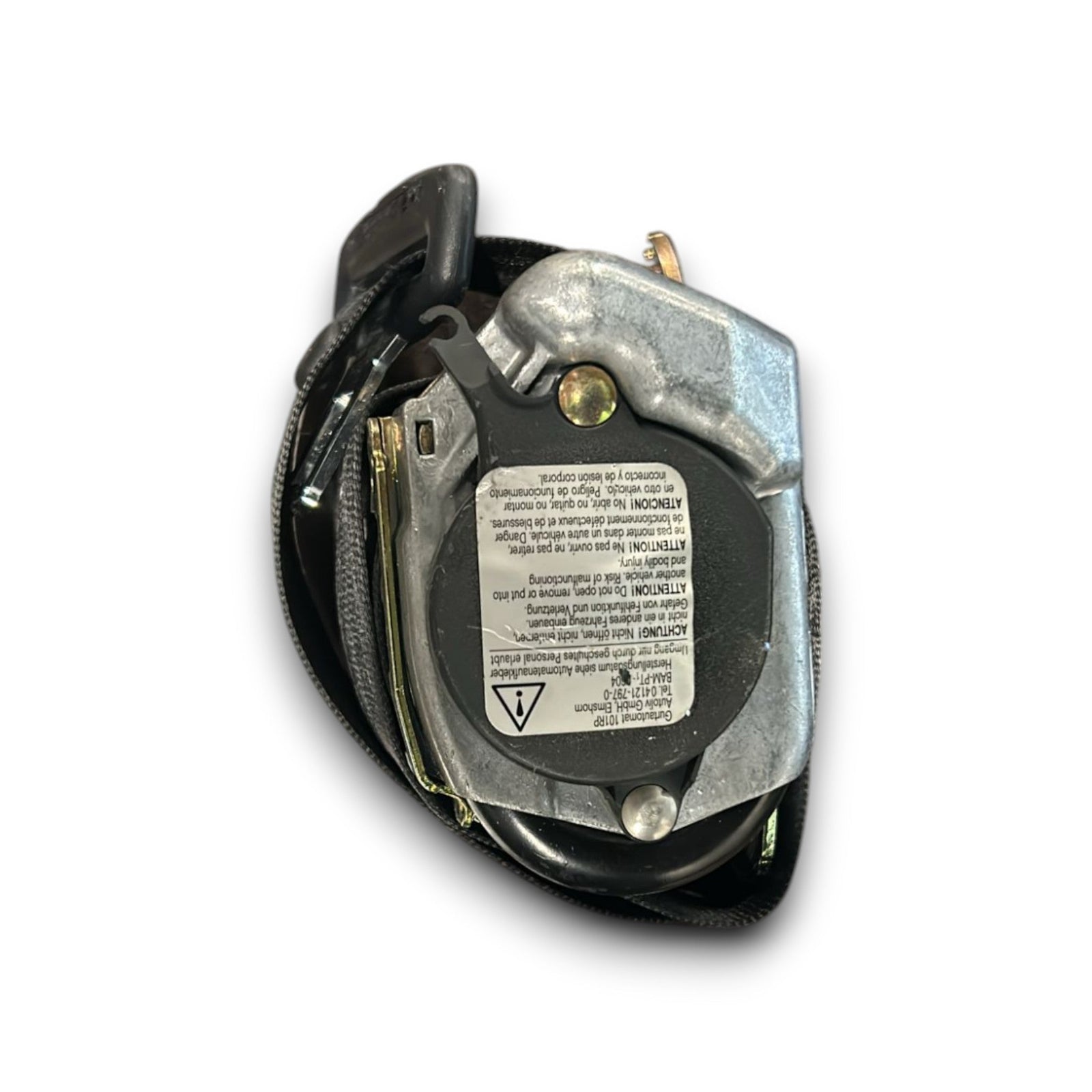 Cintura Di Sicurezza Posizione Centrale Audi A8 D3 cod:601782900 (2002 > 2010) - F&P CRASH SRLS - Ricambi Usati