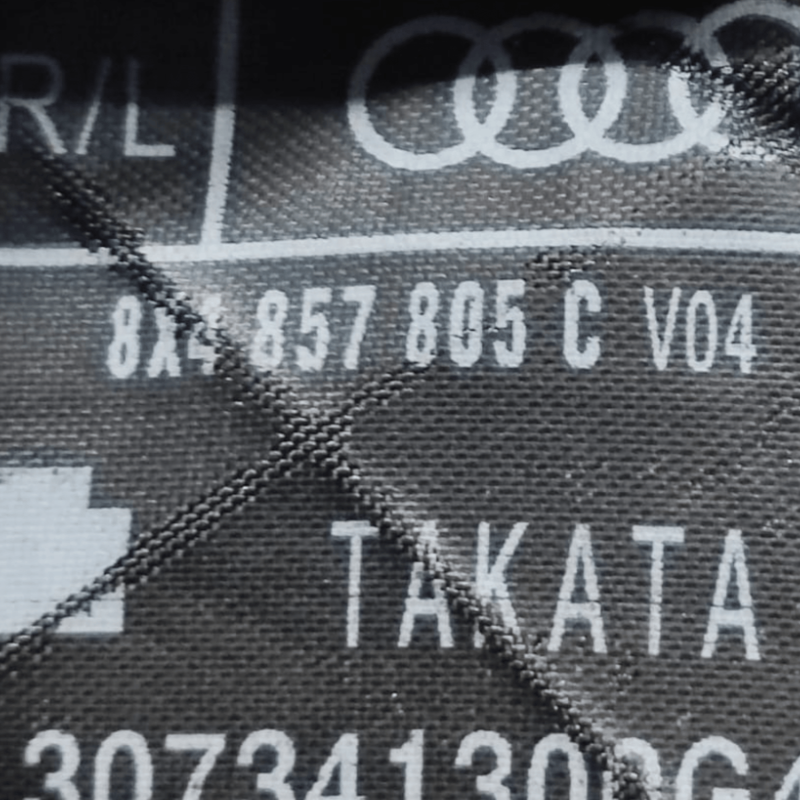 Cintura Di Sicurezza Posteriore Destra Audi A1 8X COD: 8X4857805C (2010 - 2018) - F&P CRASH SRLS - Ricambi Usati