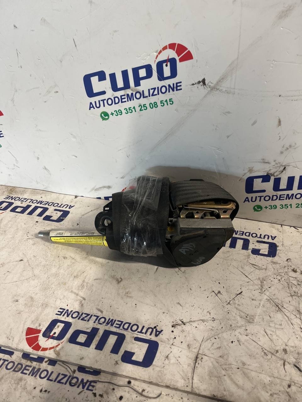 Cintura di sicurezza posteriore destra Fiat 600 (2003) cod: 735270898 - F&P CRASH SRLS - Ricambi Usati