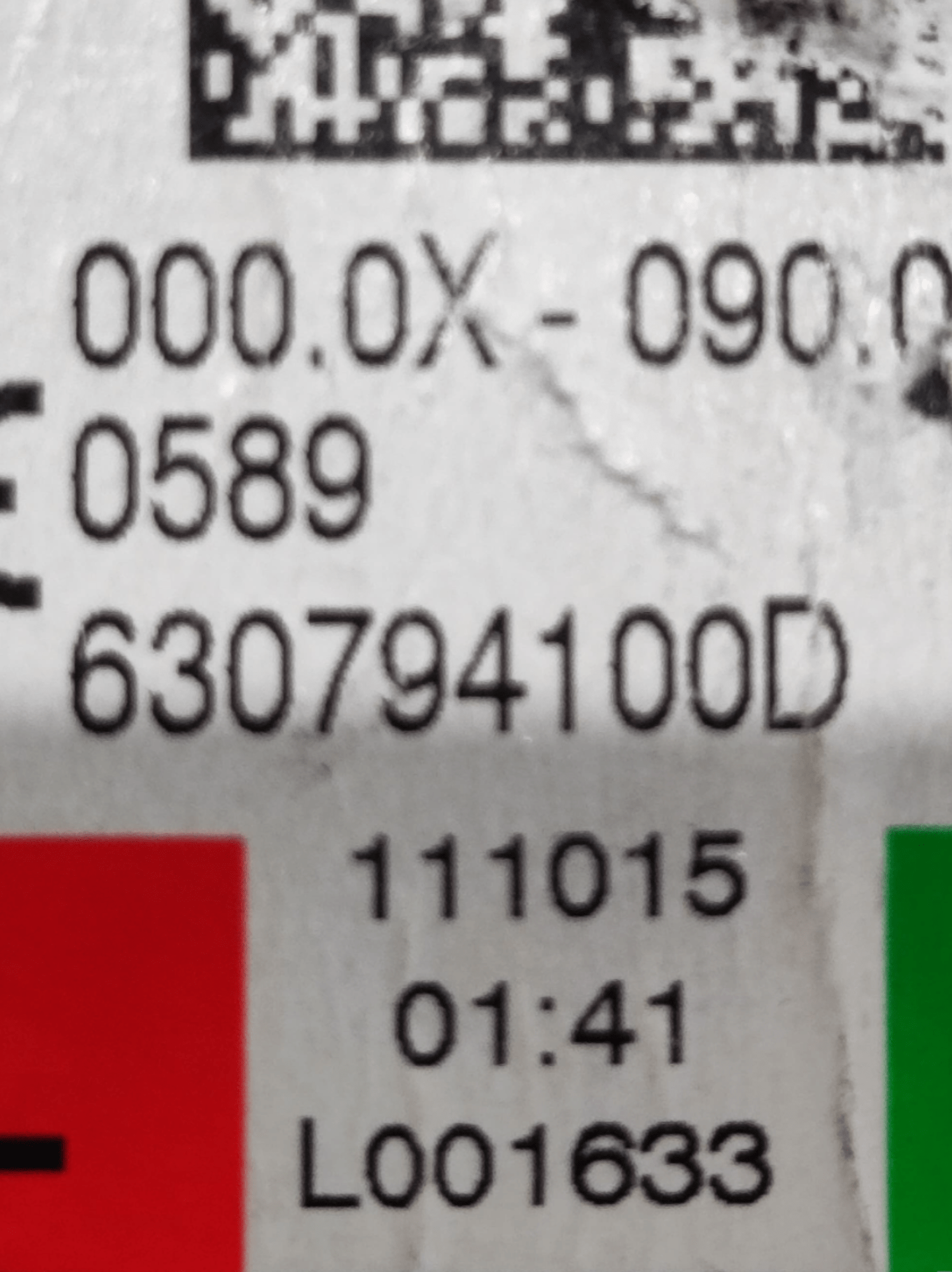 Cintura Di Sicurezza Posteriore Destro Jaguar XF X260 COD: 630794100D (2015 - 2024) - F&P CRASH SRLS - Ricambi Usati