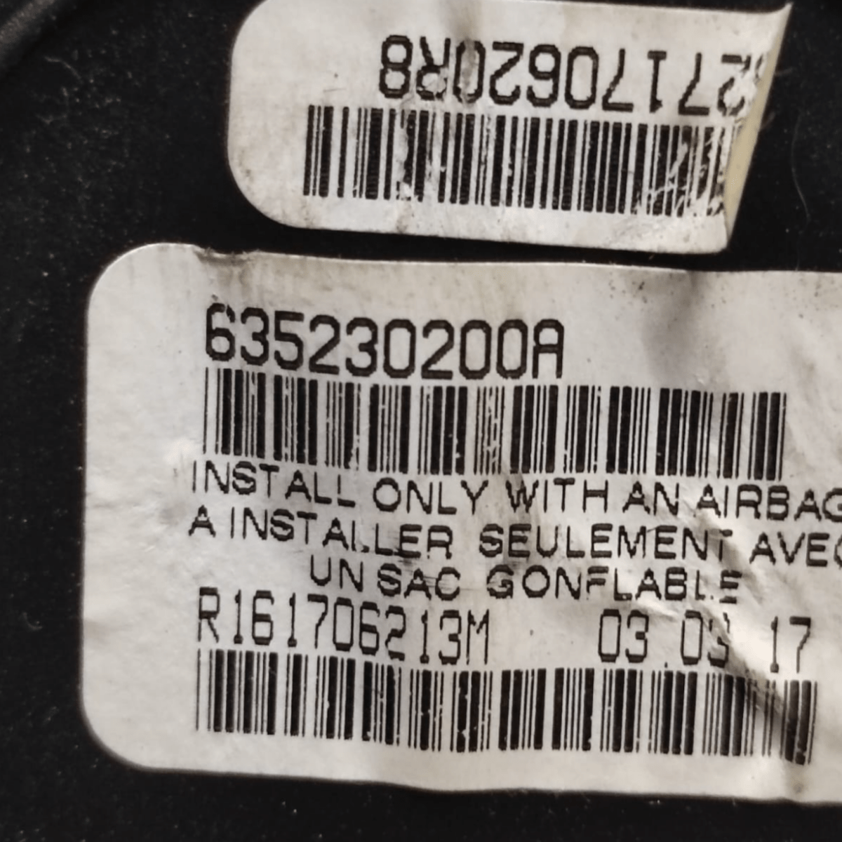 Cintura Di Sicurezza Posteriore Sinistra Bmw X5 F15 COD: 635230200A (2013 - 2018) - F&P CRASH SRLS - Ricambi Usati