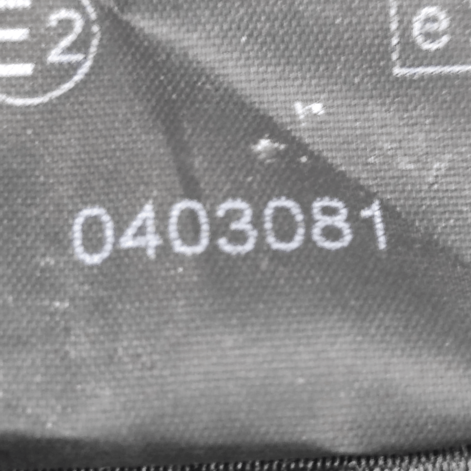 Cintura Di Sicurezza Posteriore Sinistra Dacia Sandero COD: 0403081 (2008 - 2012) - F&P CRASH SRLS - Ricambi Usati