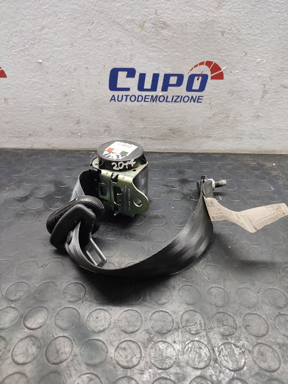 Cintura Di Sicurezza Posteriore Sinistra Lancia Ypsilon (2014) Cod:617532200C - F&P CRASH SRLS - Ricambi Usati