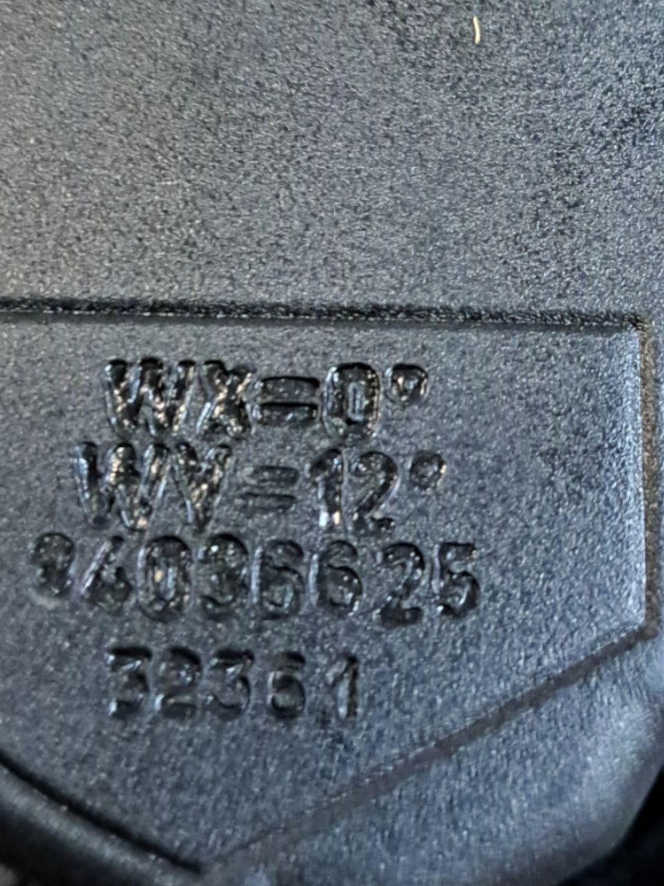 Cintura Di Sicurezza posteriore sinistra Volkswagen Polo 6R (2009- 2017) COD:34036625 - F&P CRASH SRLS - Ricambi Usati