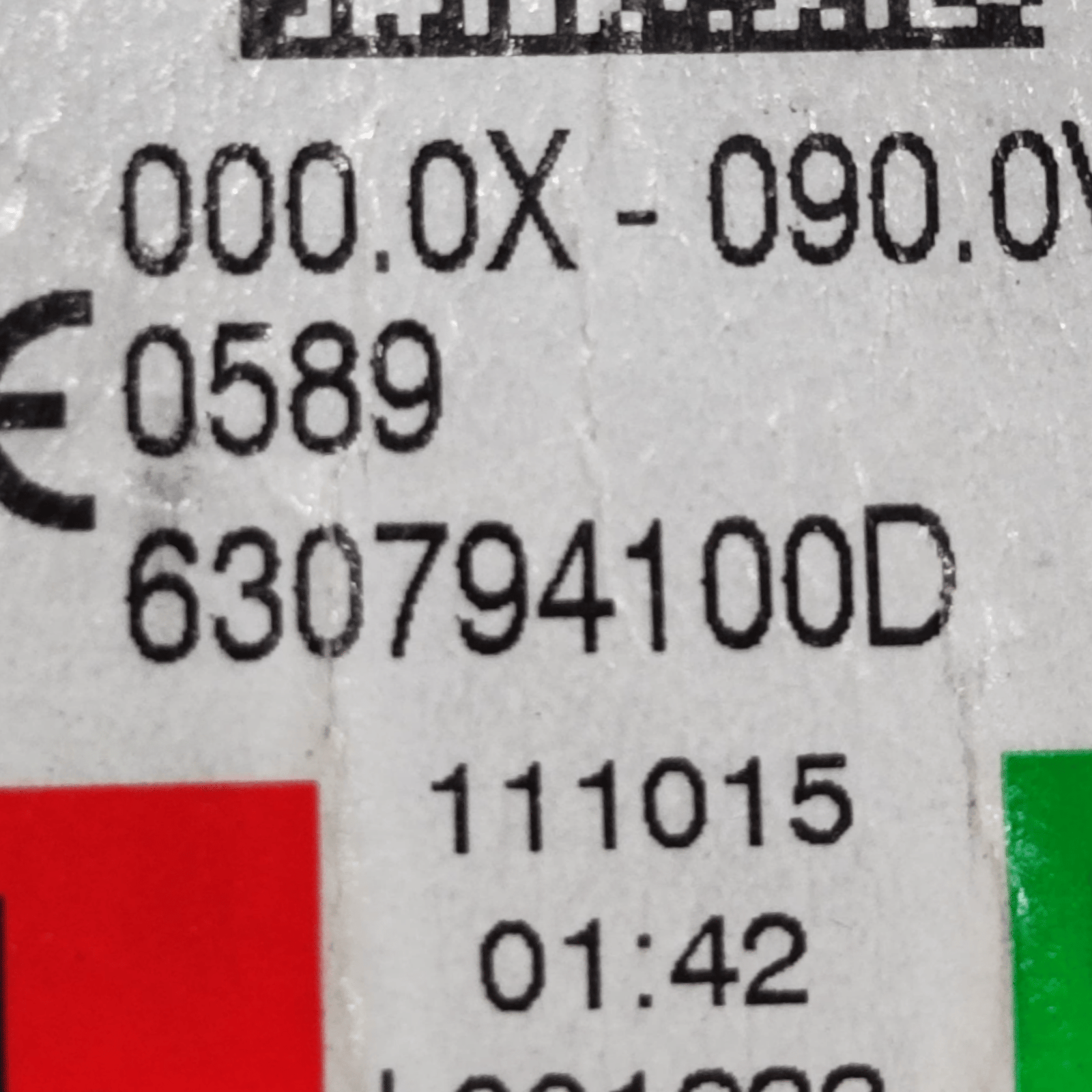 Cintura Di Sicurezza Posteriore Sinistro Jaguar XF X260 COD: 630794100D (2015 - 2024) - F&P CRASH SRLS - Ricambi Usati