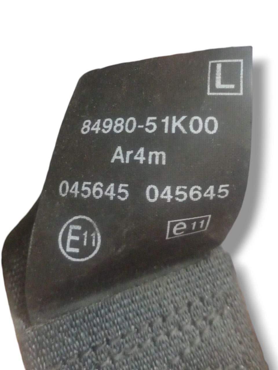 Cintura di Sicurezza posteriore sinistro (sx) Opel Agila B (2008) cod: 8498051K00 - F&P CRASH SRLS - Ricambi Usati