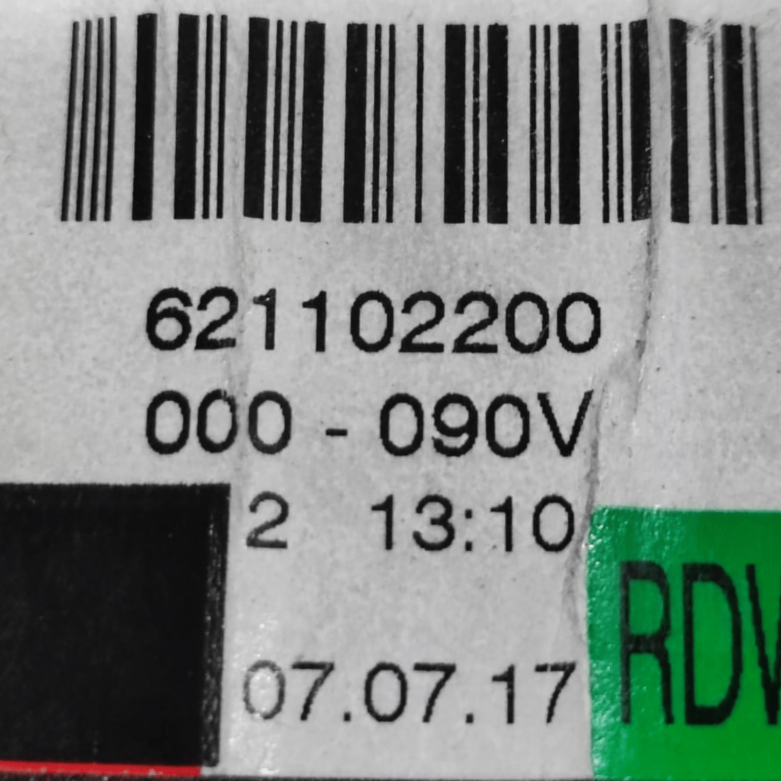 Cintura Di Sicurezza Posteriore Sinistro Volkswagen Golf VII COD: 621102200 (2012 - 2019) - F&P CRASH SRLS - Ricambi Usati