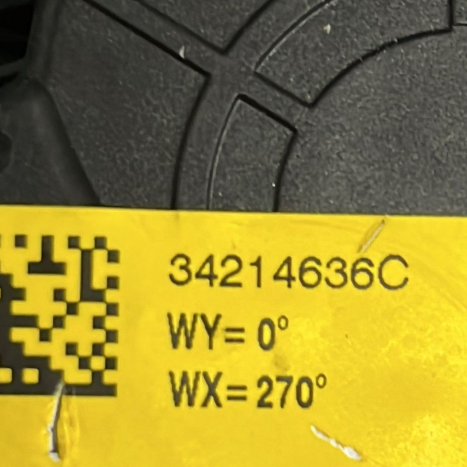 Cintura Posteriore Centrale Alfa Romeo Giulia cod:34214636C (2016 >) - F&P CRASH SRLS - Ricambi Usati