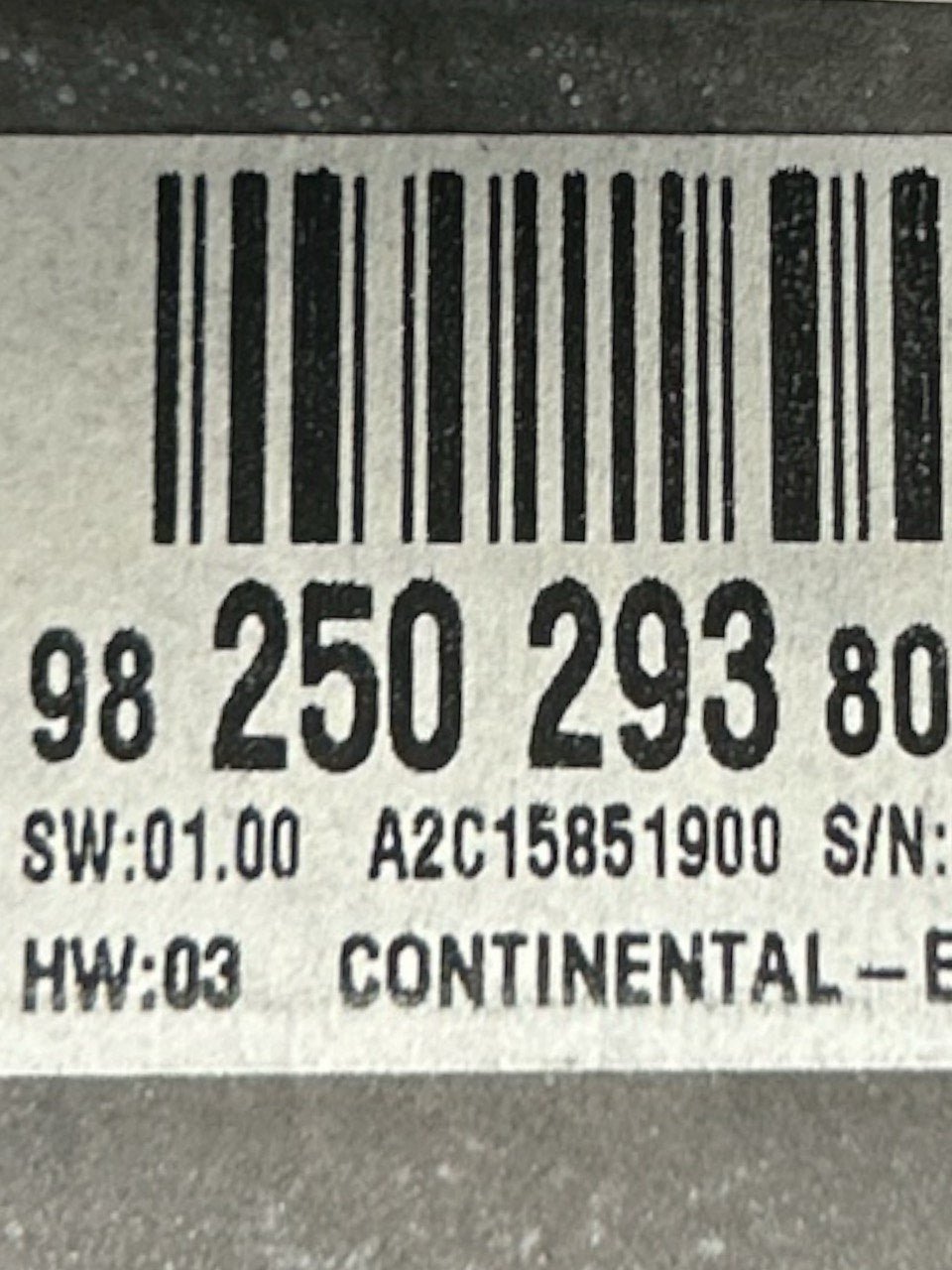 Citroen C4 Grand Picasso (2013 > 2022) cod . 9825029380 Stereo / Autoradio / Display - F&P CRASH SRLS - Ricambi Usati