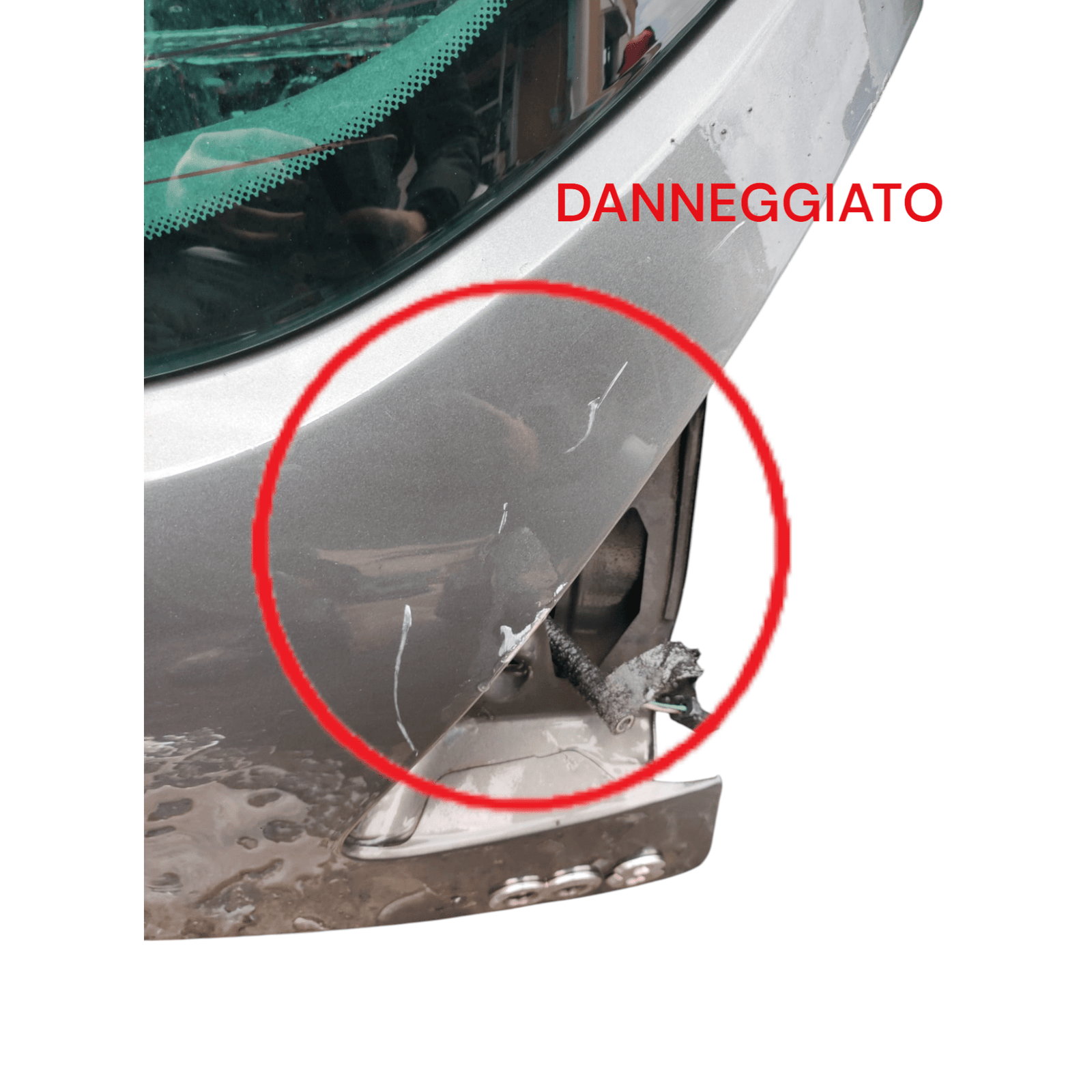 Cofano / Portellone / Bagagliaio Posteriore Grigio Peugeot 3008 I Serie (2009 - 2016) - F&P CRASH SRLS - Ricambi Usati