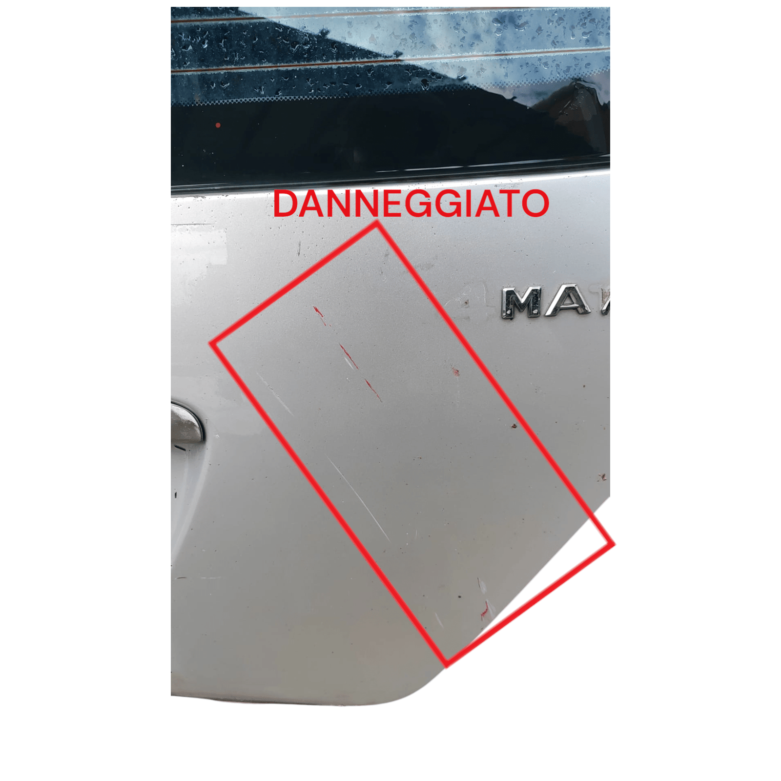 Cofano Posteriore Grigio Mercedes Classe R W251 (2005 - 2013) - F&P CRASH SRLS - Ricambi Usati