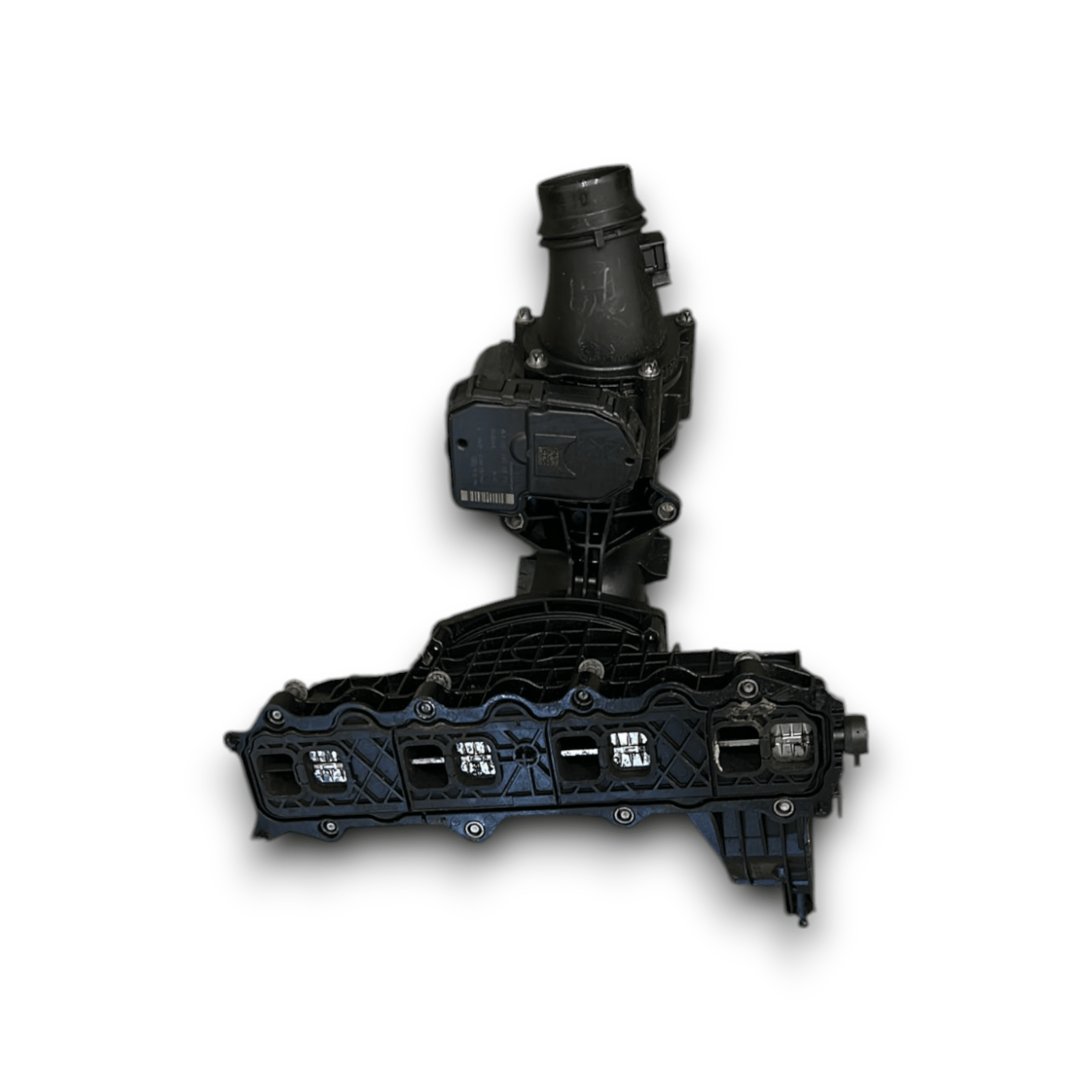 Collettore Aspirazione Mercedes Benz Classe C W204 2.2 Diesel cod:A6510900037 (2007 > 2015) + corpo Farfallato - F&P CRASH SRLS - Ricambi Usati