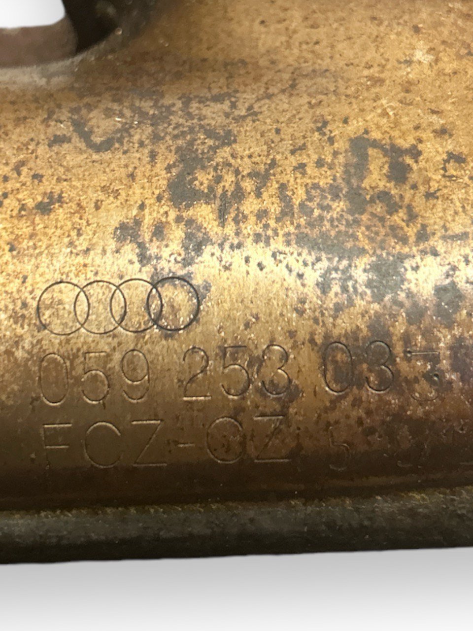 Collettore (Curva) Di Scarico Destro (DX) Audi A7 (C7) (4G) / Audi A6 (C7) (4G) / Audi A8 / Audi Q7 / Audi Q5 (8R) / Porsche Panamera (970) 3.0 Diesel / TDI (2010 > 2017) cod.05925303 - F&P CRASH SRLS - Ricambi Usati