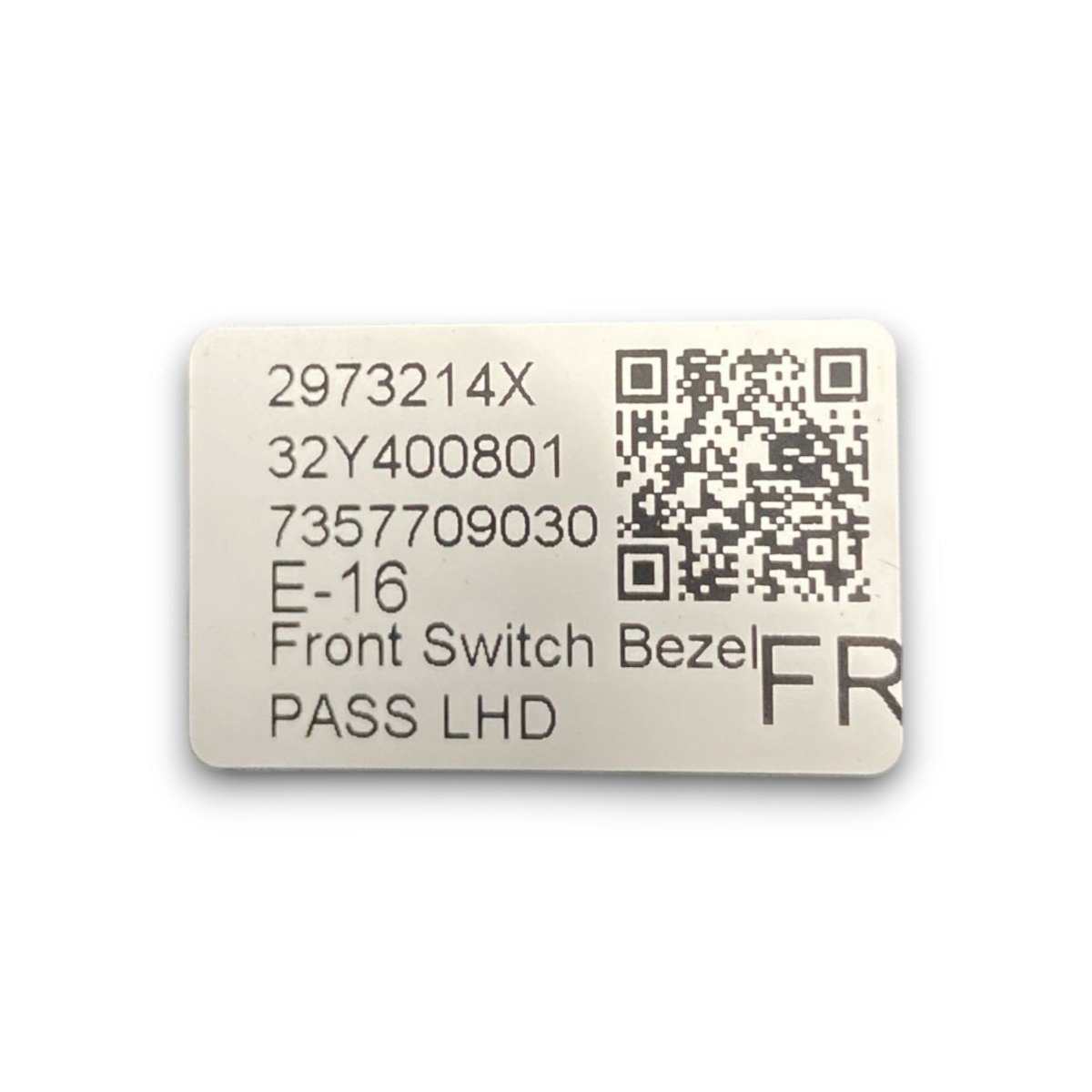 Comandi alzavetri anteriore destro jeep avenger cod . 2973214x (2022 >) - F&P CRASH SRL - Ricambi Usati