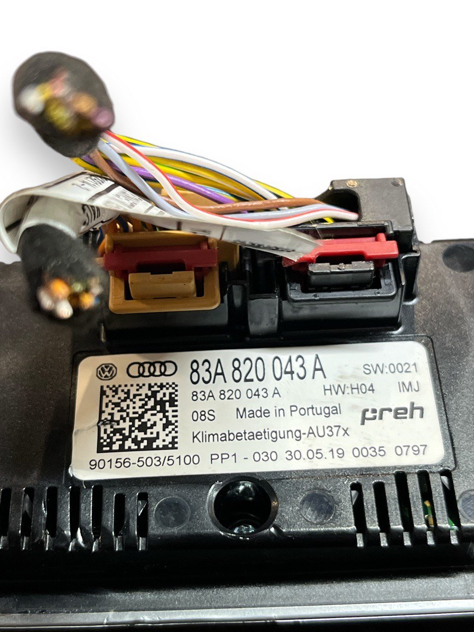 Comandi Clima Automatico Audi A1 GB / Q3 F3 1.0 Benzina ( 2018 >) cod.83A820043L - F&P CRASH SRLS - Ricambi Usati