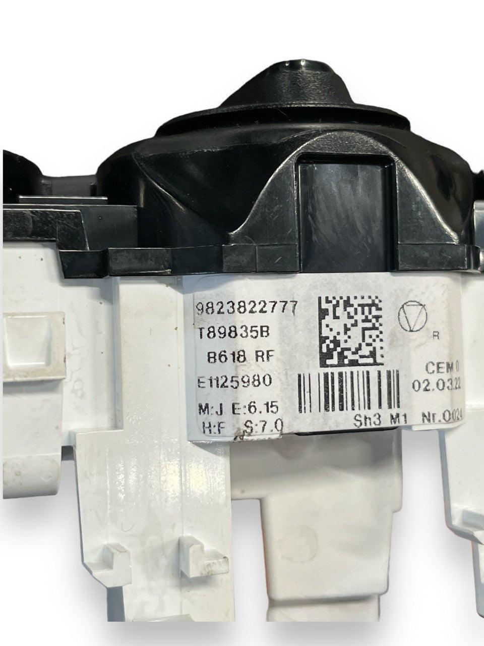 Comandi clima automatico Citroen C3 1.2 benzina (2016>) cod.9823822777 - F&P CRASH SRLS - Ricambi Usati