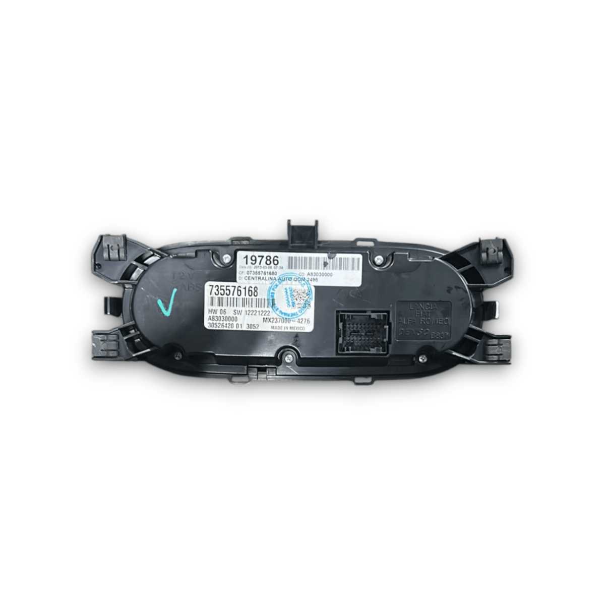 Comandi Clima Automatico Fiat 500L cod:735576168 (2012 > 2022) - F&P CRASH SRL - Ricambi Usati