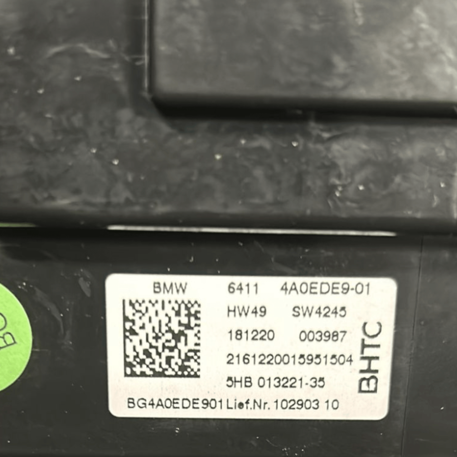 Comandi Clima Bmw Serie 1 F40 (2019 >) cod:641140EDE9 - 01 + Bocchette Aria - F&P CRASH SRLS - Ricambi Usati