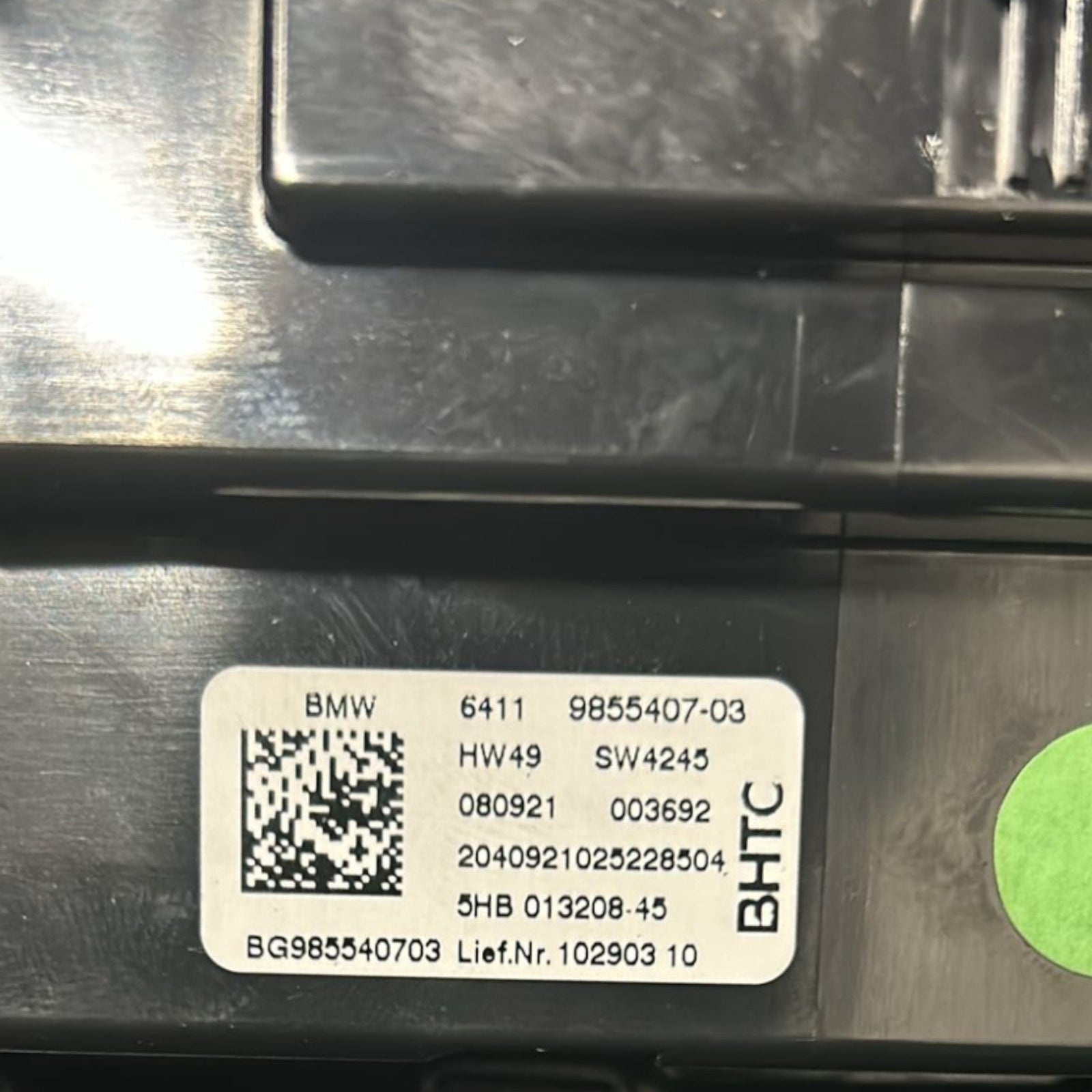 Comandi Clima Bmw X3 cod:9855407 (2017 > 2024) - F&P CRASH SRLS - Ricambi Usati