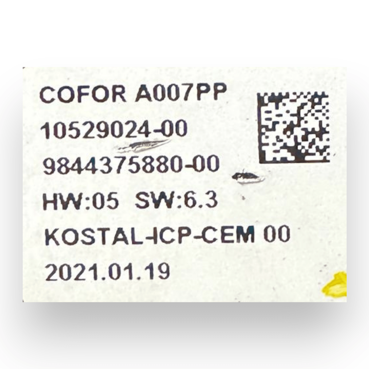 Comandi clima Citroen C4 (E) cod.9844375880 (2020 - ) - F&P CRASH SRL - Ricambi Usati