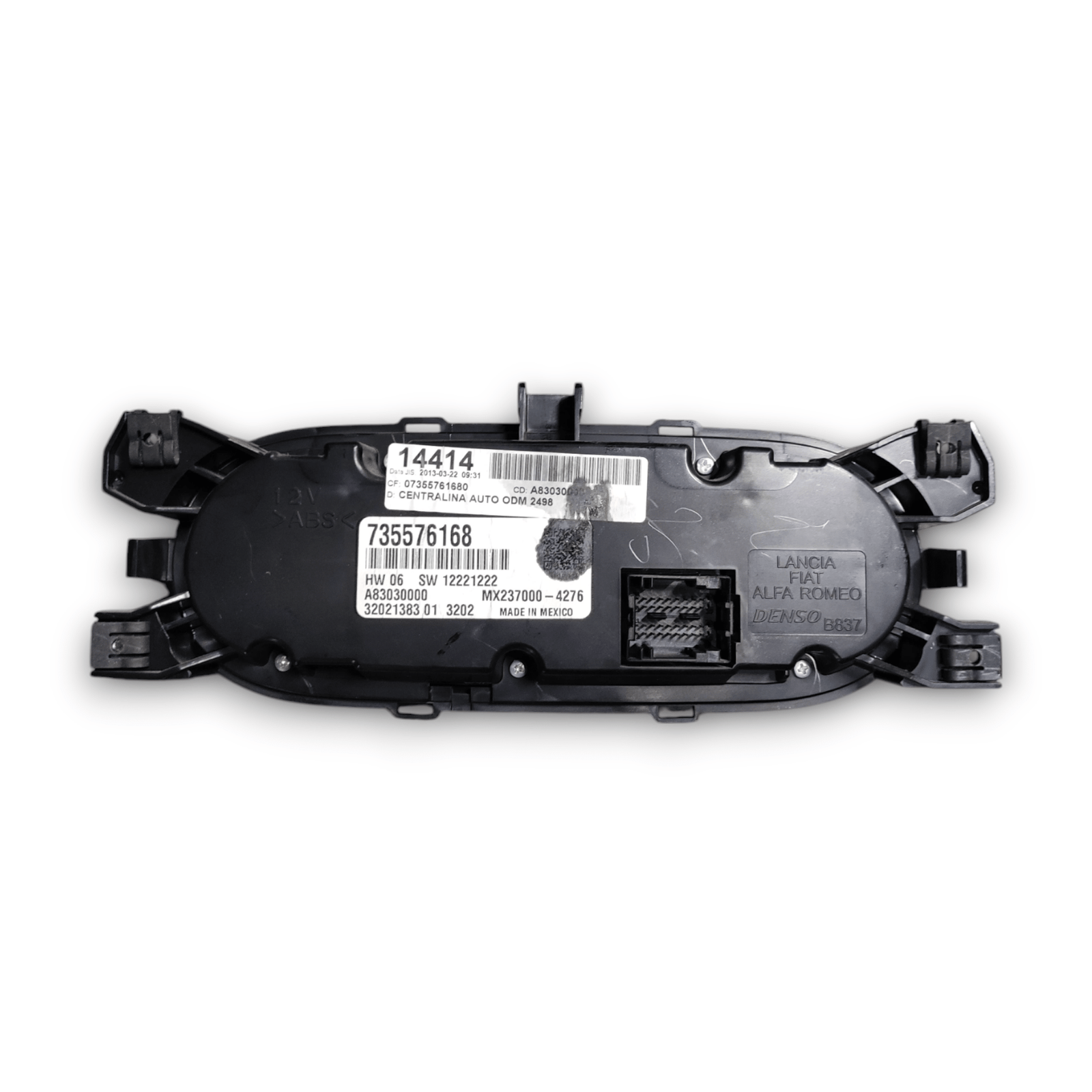 Comandi Clima Fiat 500L 1.3 Diesel COD: 735576168 (2012 - 2022) - F&P CRASH SRLS - Ricambi Usati