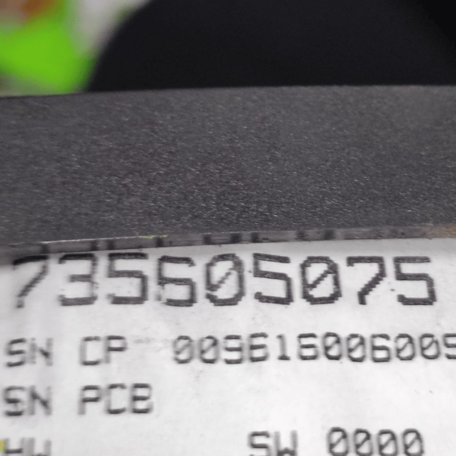 Comandi Clima Fiat Doblo 1.6 Diesel COD: 735605075 (2009 - 2022) - F&P CRASH SRLS - Ricambi Usati