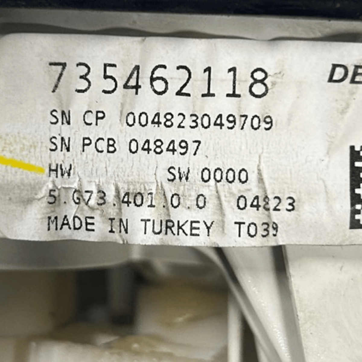 Comandi clima fiat fiorino cod:735462118 (2007 >) - F&P CRASH SRL - Ricambi Usati