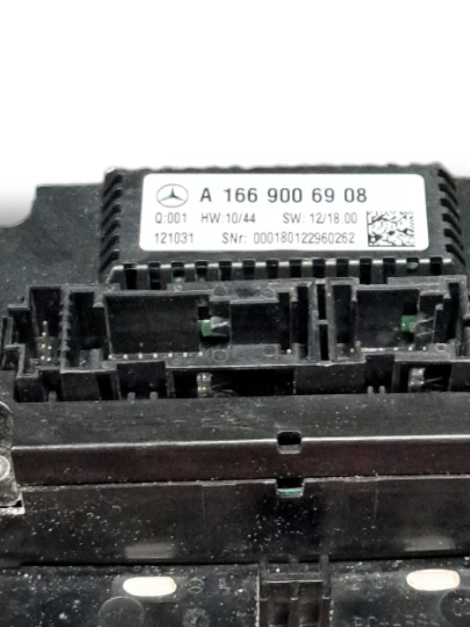 Comandi Clima Mercedes - Benz ML W166 2.2 Diesel COD:A1669006908 (2011 - 2015) - F&P CRASH SRLS - Ricambi Usati