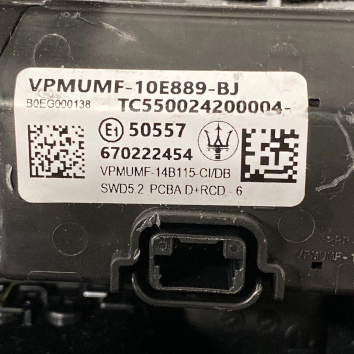 Comandi clima posteriori + bocchette maserati grecale Cod: 670222454 (2022 - ) - F&P CRASH SRLS - Ricambi Usati