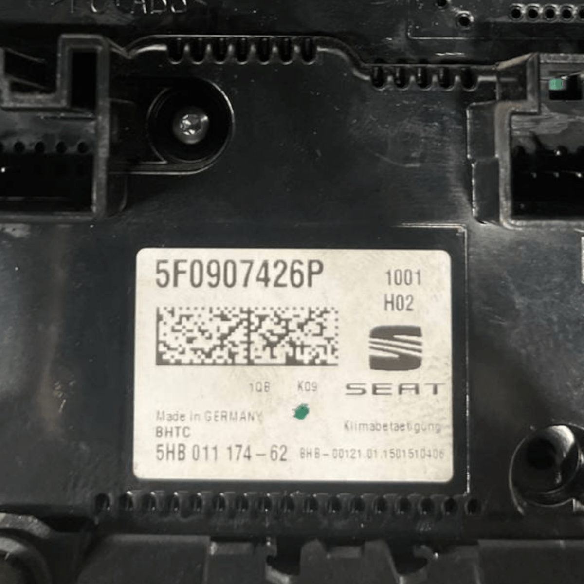 Comandi Clima Seat Leon III (2012 al 2019) cod: 5F0907426P - F&P CRASH SRLS - Ricambi Usati