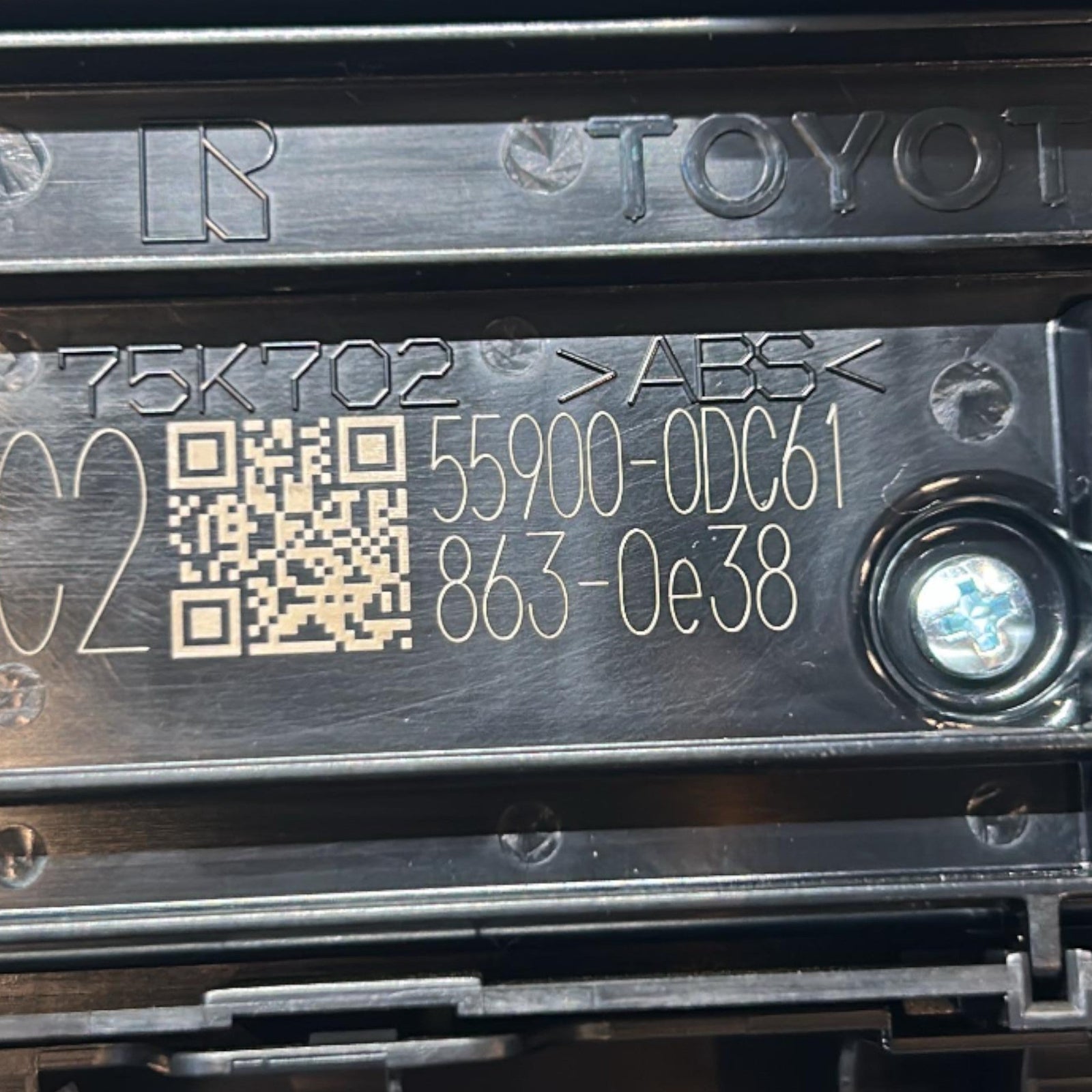 Comandi Clima Toyota Yaris Cross cod.55900 - 0DC61 (2020 > ) - F&P CRASH SRLS - Ricambi Usati