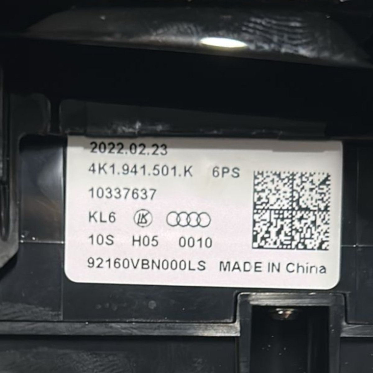 Comandi luce audi a3 8y cod:4K1941501K (2021 >) - F&P CRASH SRLS - Ricambi Usati