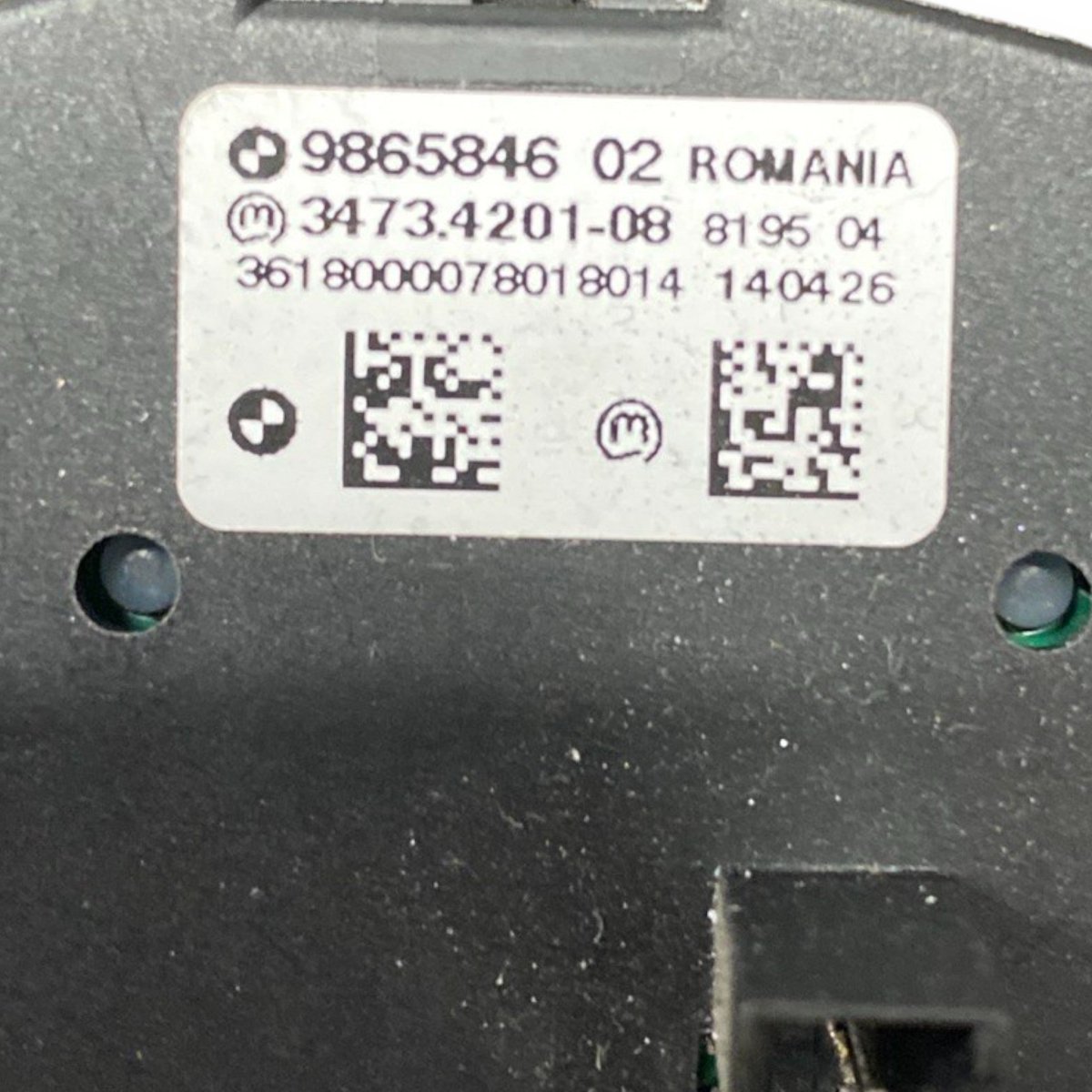 Comandi luci mini cooper f56 Cod: 986584602 (2014 - ) - F&P CRASH SRLS - Ricambi Usati