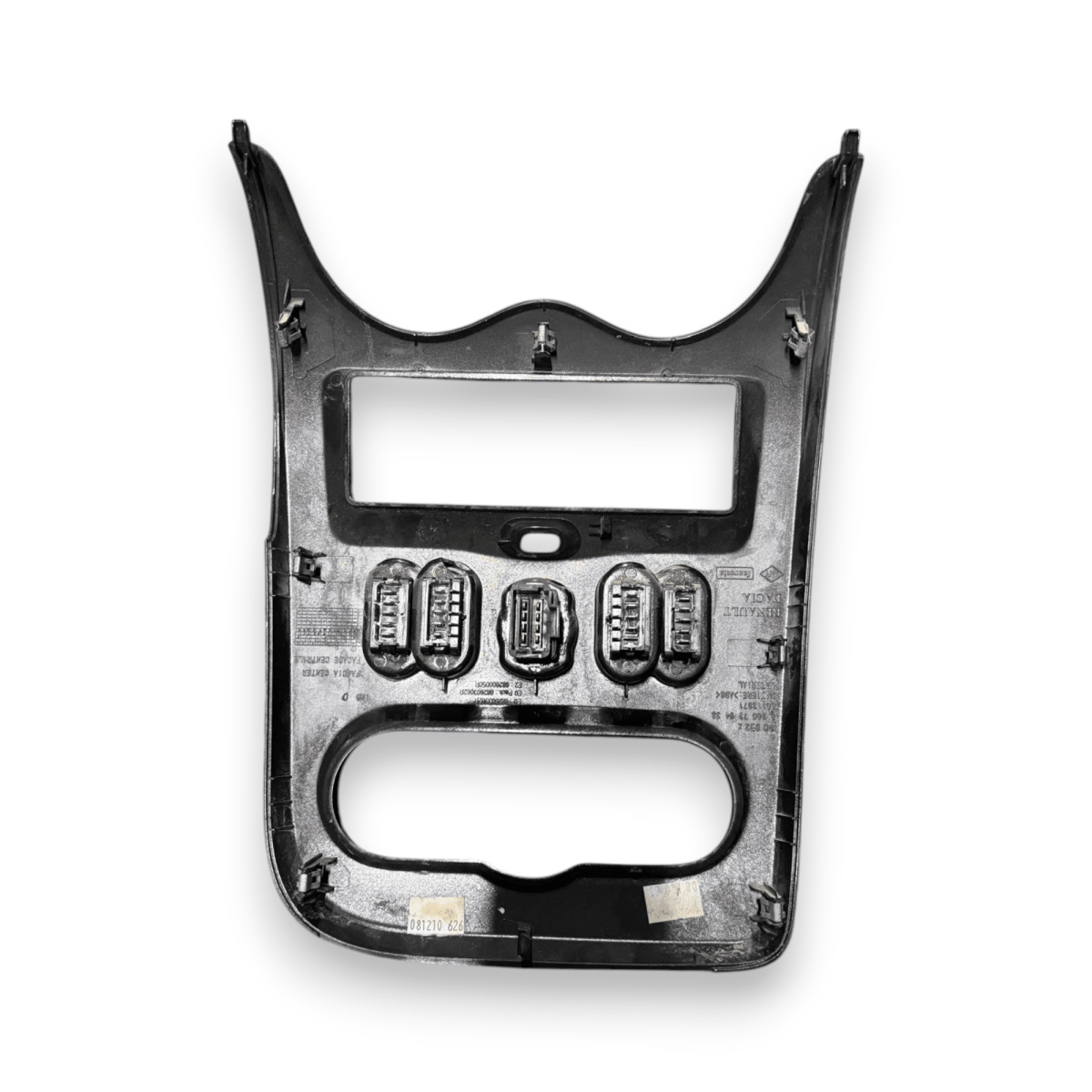 Comando alzavetri + rivestimento cruscotto Dacia Sandero cod.8200739438 (2008 - 2012) - F&P CRASH SRL - Ricambi Usati