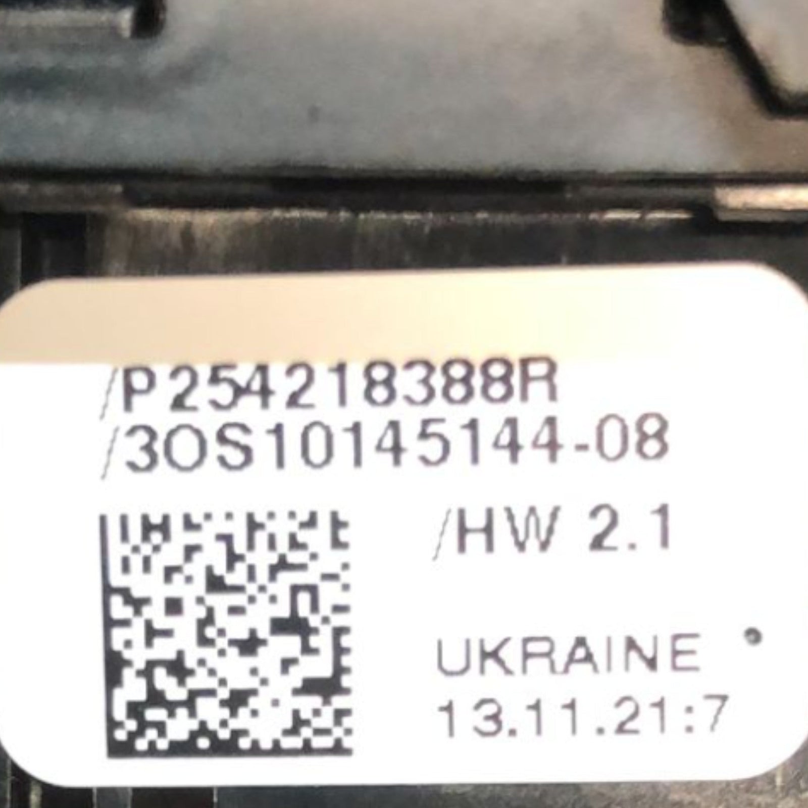 Front Right Window Lift Command Renault Captur (2019 >) code:P254218388R Switch - F&P CRASH SRLS - Used Parts