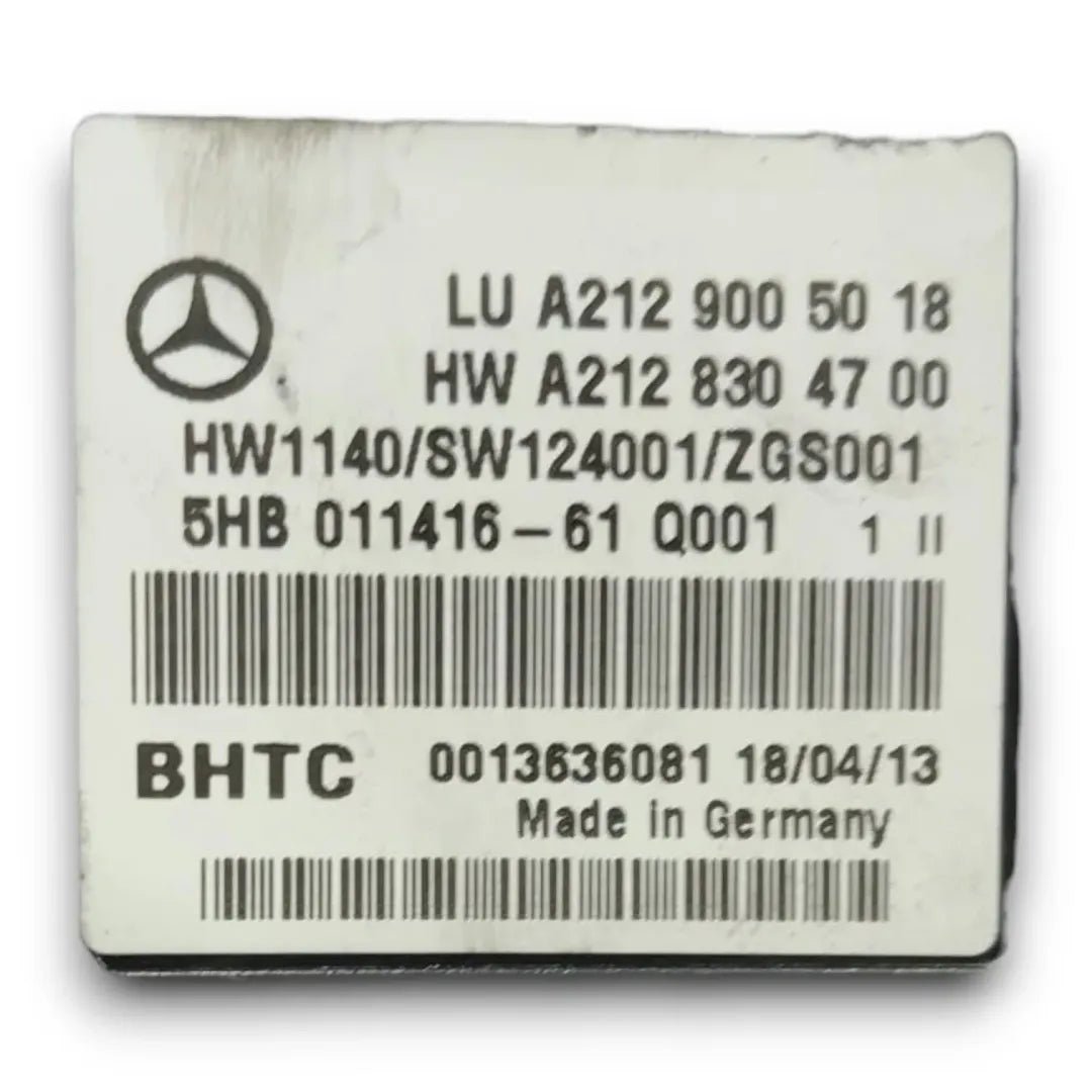 Comando clima Mercedes-Benz Classe E W/S212 dal 2009 OEM A2129005018 - F&P CRASH SRL - Ricambi Usati