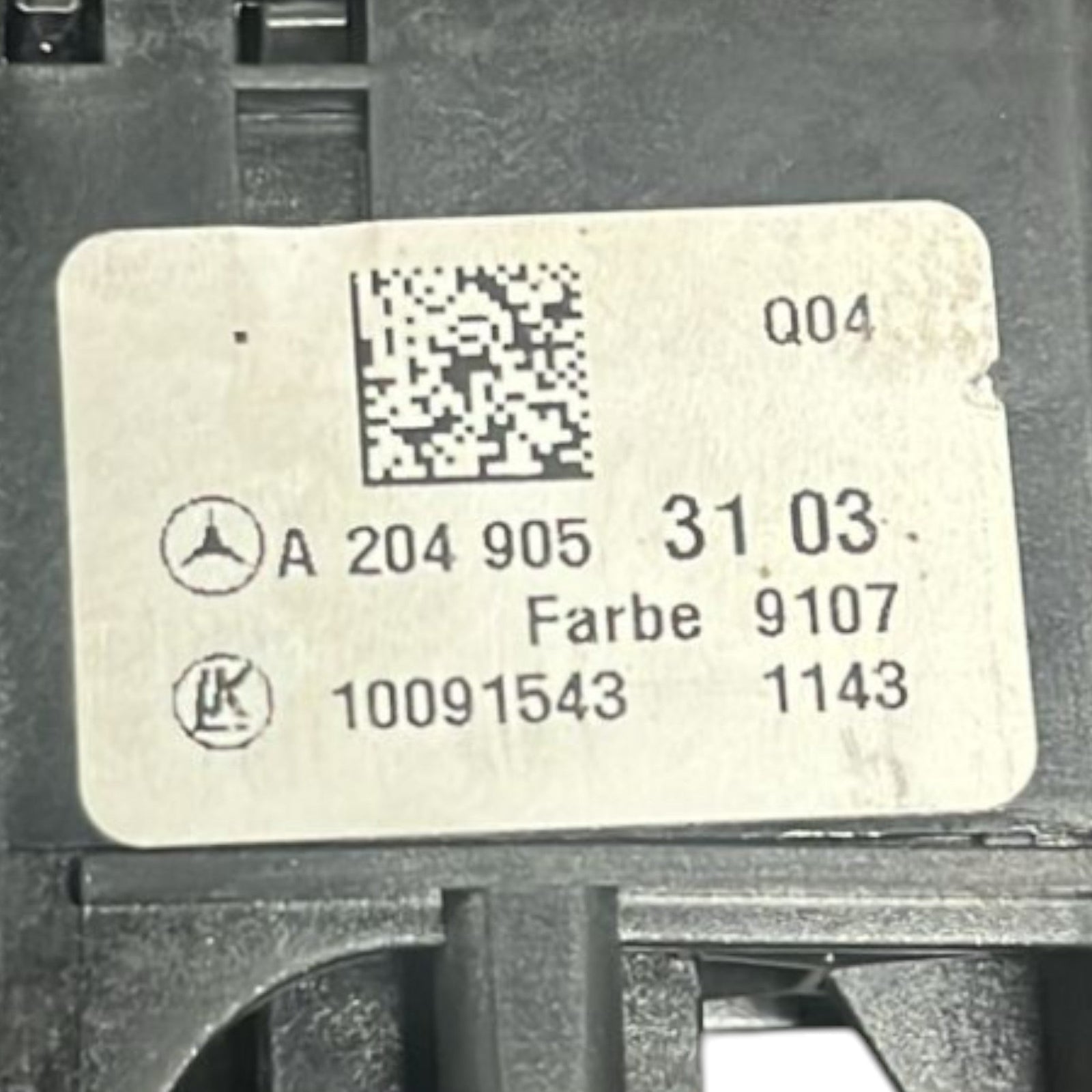 Comando Luci Mercedes Benz Classe C (W204) cod:A2049053103 (2007 >2013) - F&P CRASH SRLS - Ricambi Usati